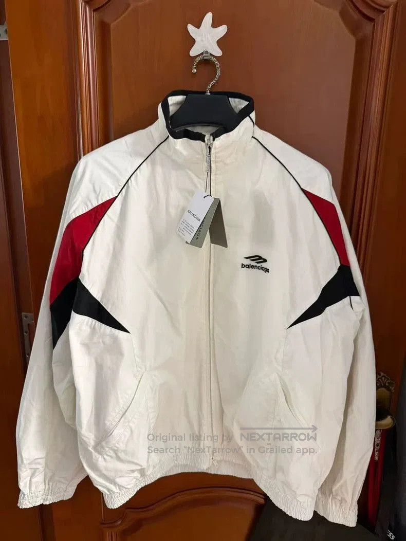 Balenciaga Balenciaga Ski Series White Red Jacket. Size US S / EU 44-46 / 1 - 1 Thumbnail