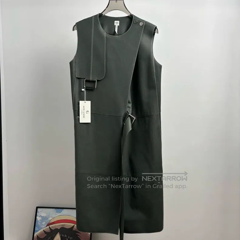 Hermes Hermes Teal Green Leather Vest Size XS / US 0-2 / IT 36-38 - 1 Thumbnail