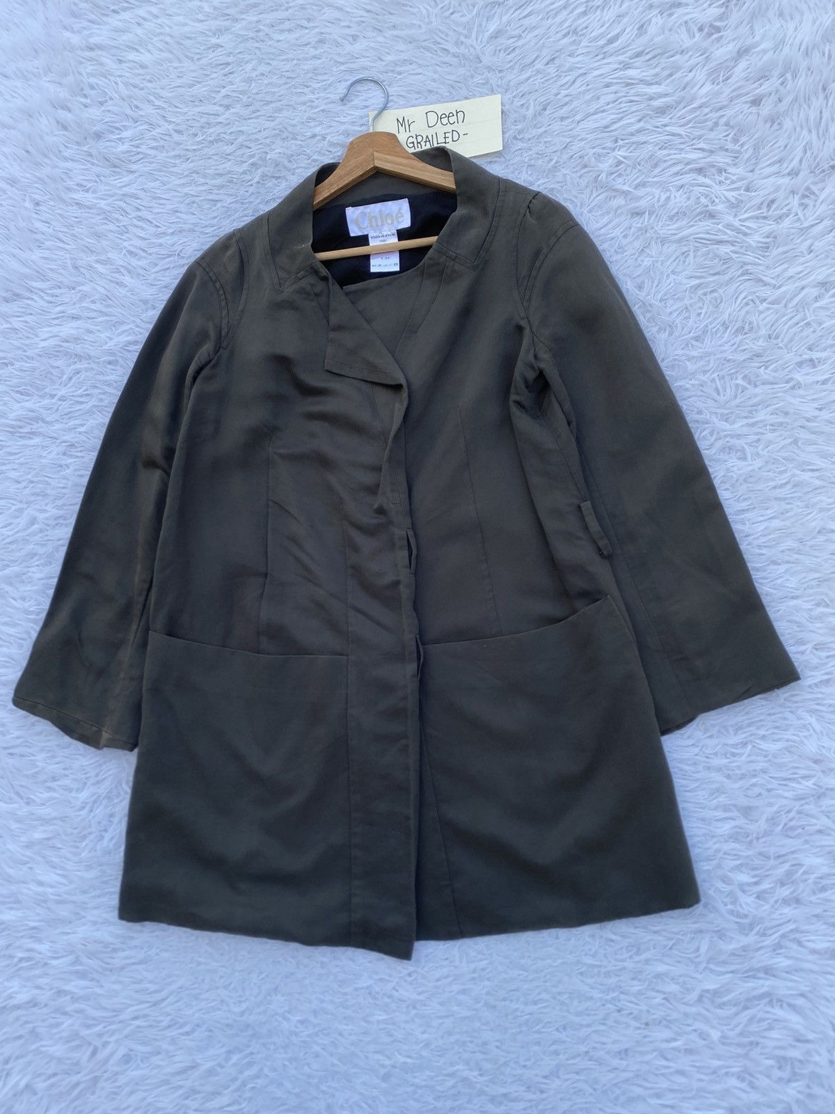 Chloe Rare CHLOE Women Coat/ Jacket Size M / US 6-8 / IT 42-44 - 3 Thumbnail