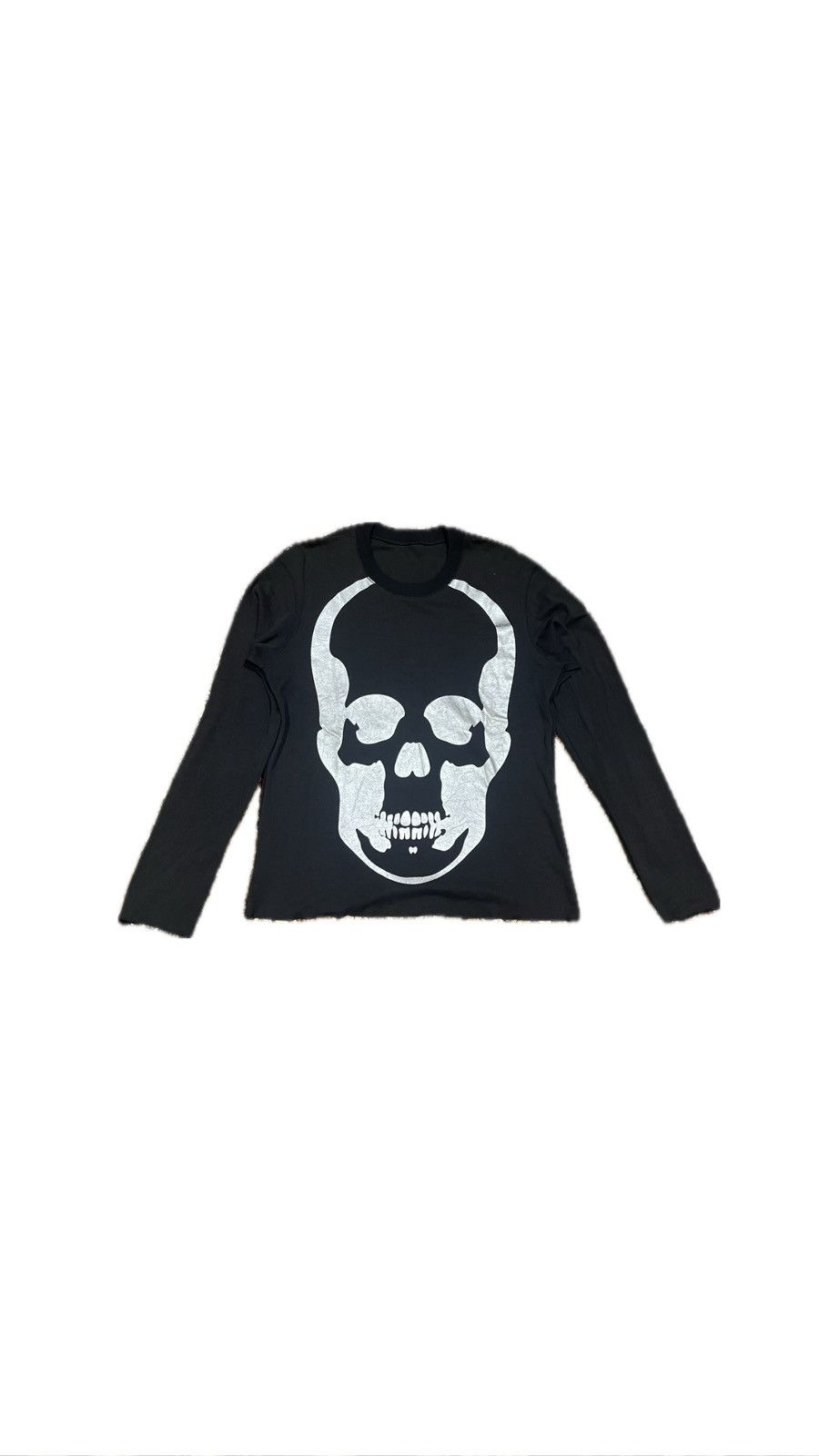 Lucien Pellat Finet Lucien Pellat-Finet Skull Long Sleeve Shirt 