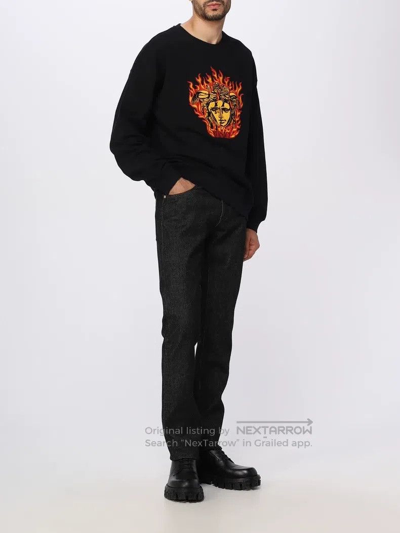 Versace Versace Flame avatar sweatshirt Size US S / EU 44-46 / 1 - 9 Thumbnail