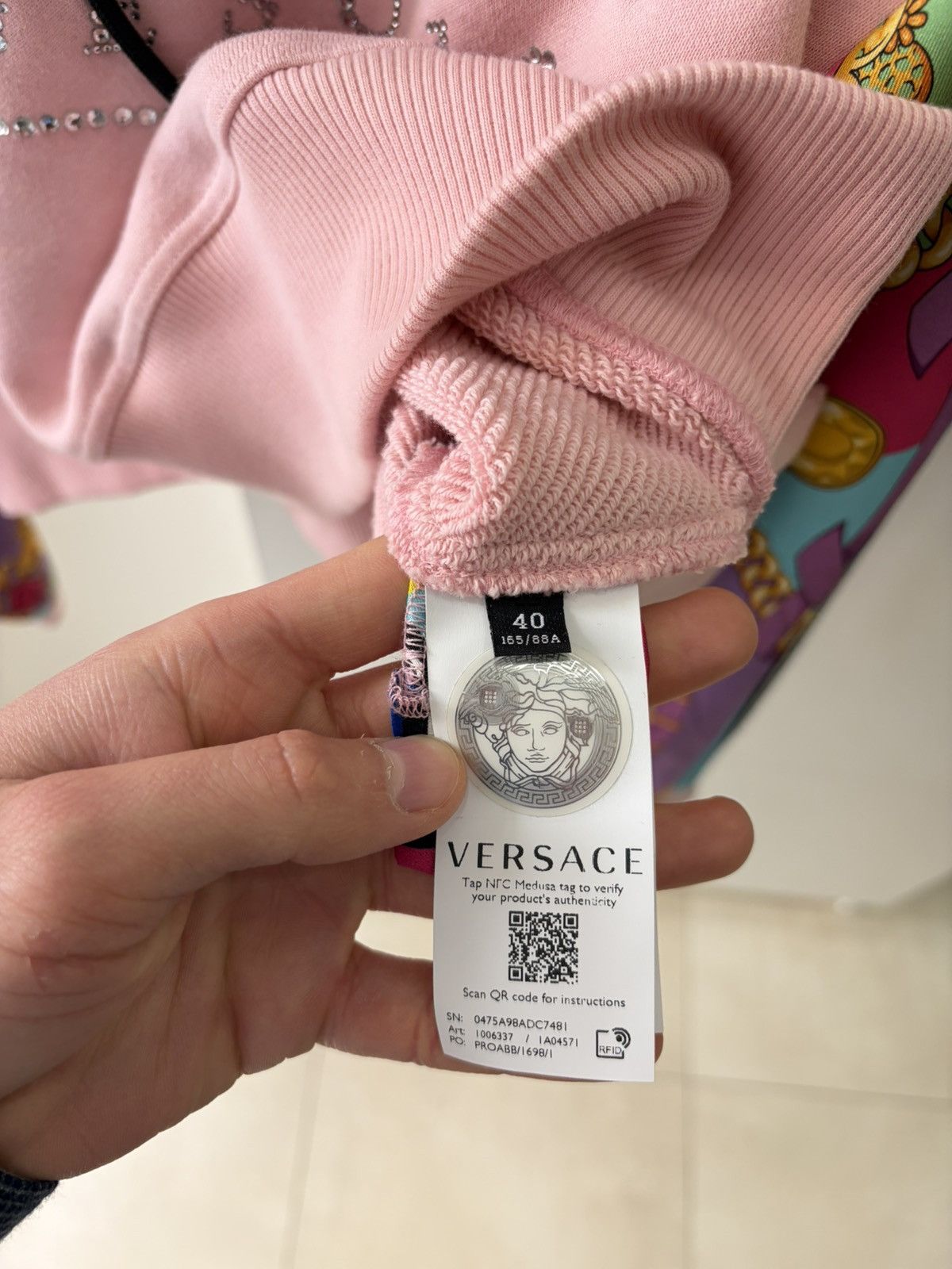 Versace Versace Women’s Hoodie Size S / US 4 / IT 40 - 9 Thumbnail