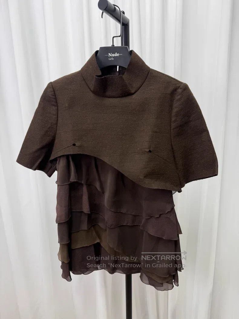 Undercover UNDERCOVER Wool multi-layer top Size US S / EU 44-46 / 1 - 1 Thumbnail