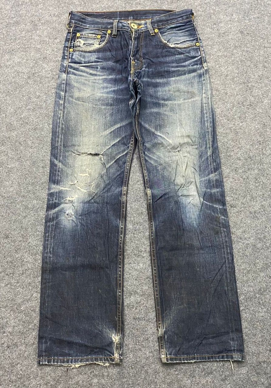 Levi's Vintage Levis 503 Distressed Denim Kurt Cobain Style Size US 32 / EU 48 - 1 Thumbnail
