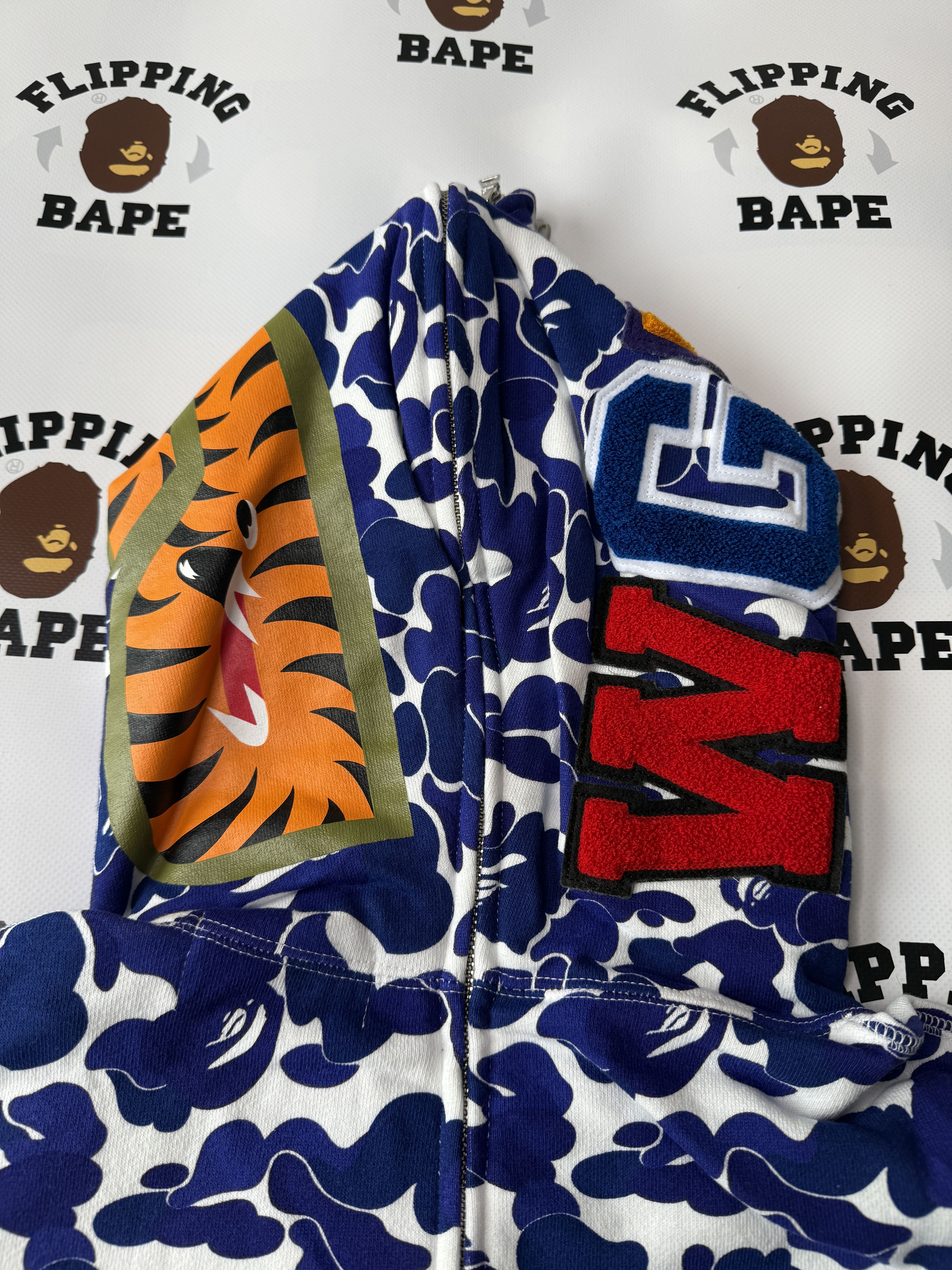 Bape BAPE.COM WEBSTORE SEPARATE SHARK FULL ZIP HOODIE Size US XL / EU 56 / 4 - 7 Thumbnail