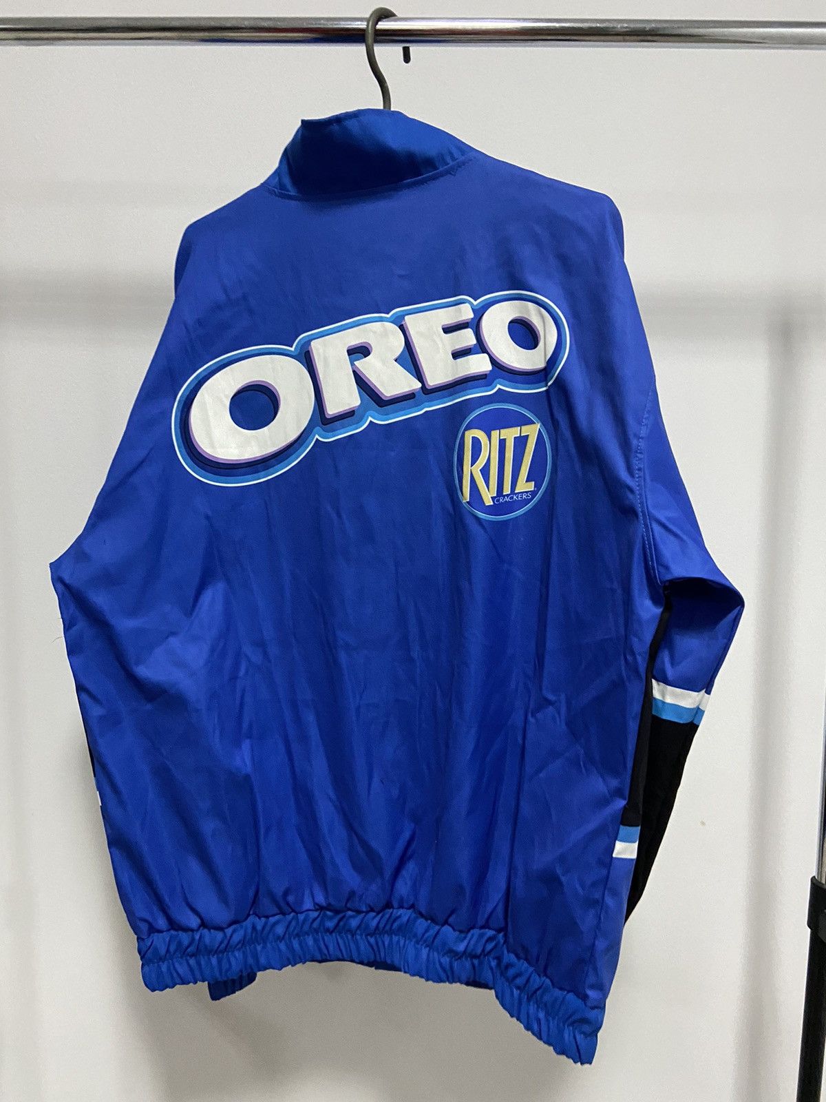 Vintage Oreo big logo racing jacket zip vintage Size US XXL / EU 58 / 5 - 2 Thumbnail