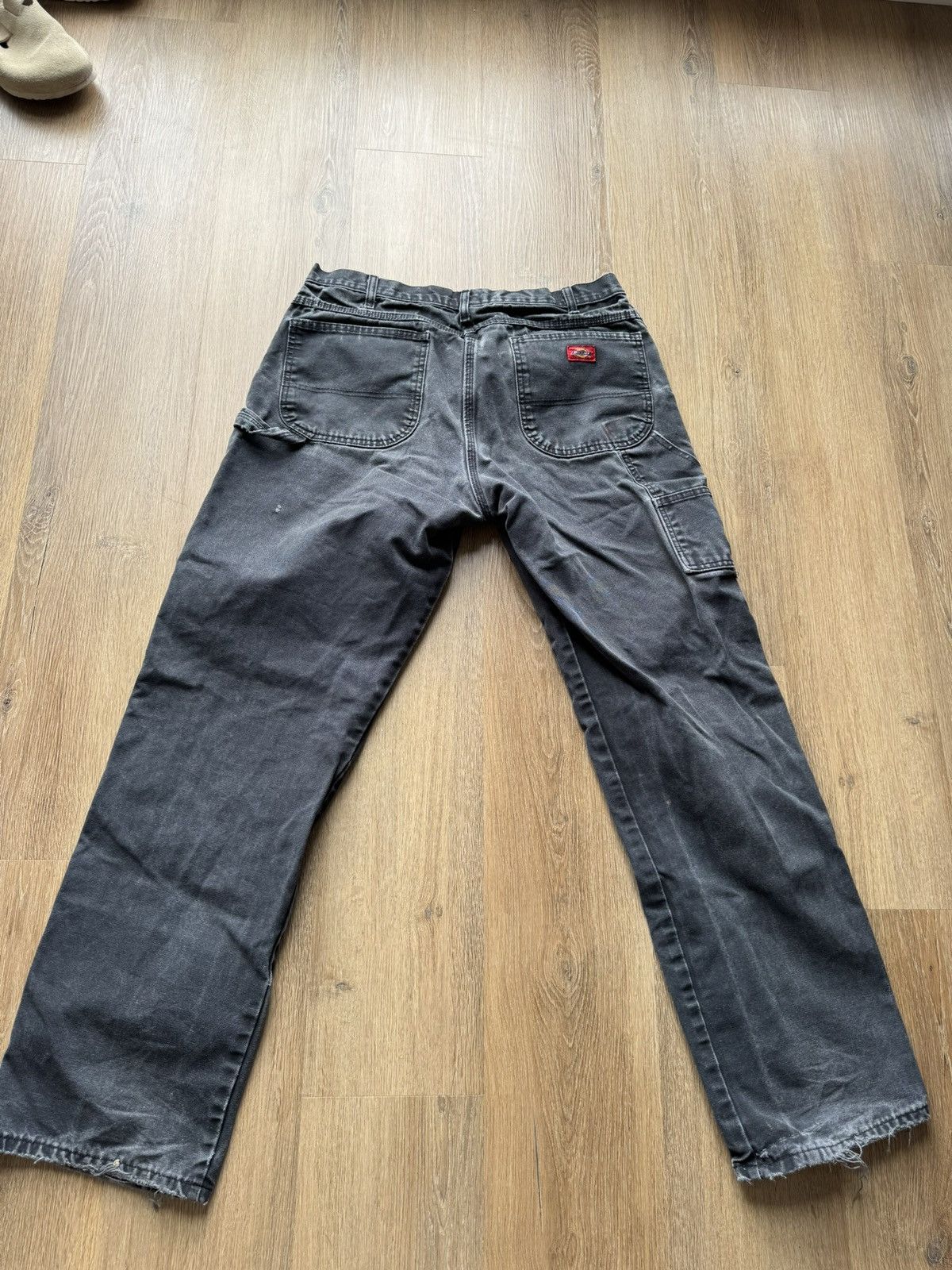 Dickies × Vintage Black Vintage Workwear Pants 36x34 Tag Size Size US 36 / EU 52 - 2 Thumbnail