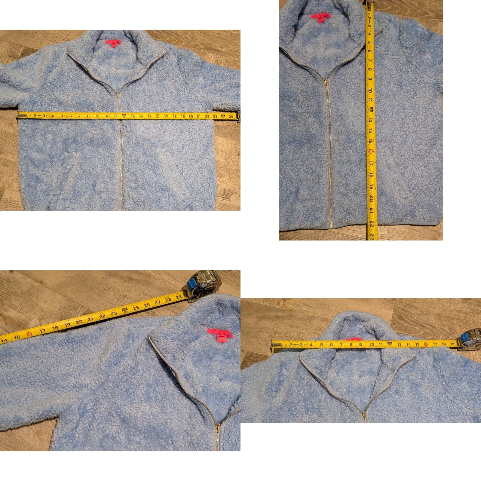 Lilly Pulitzer Lilly Pulitzer Jacket Ansel Fleece Sherpa Long Sleeve Full Zip Blue M Womens Regular Jacket Size M / US 6-8 / IT 42-44 - 8 Thumbnail