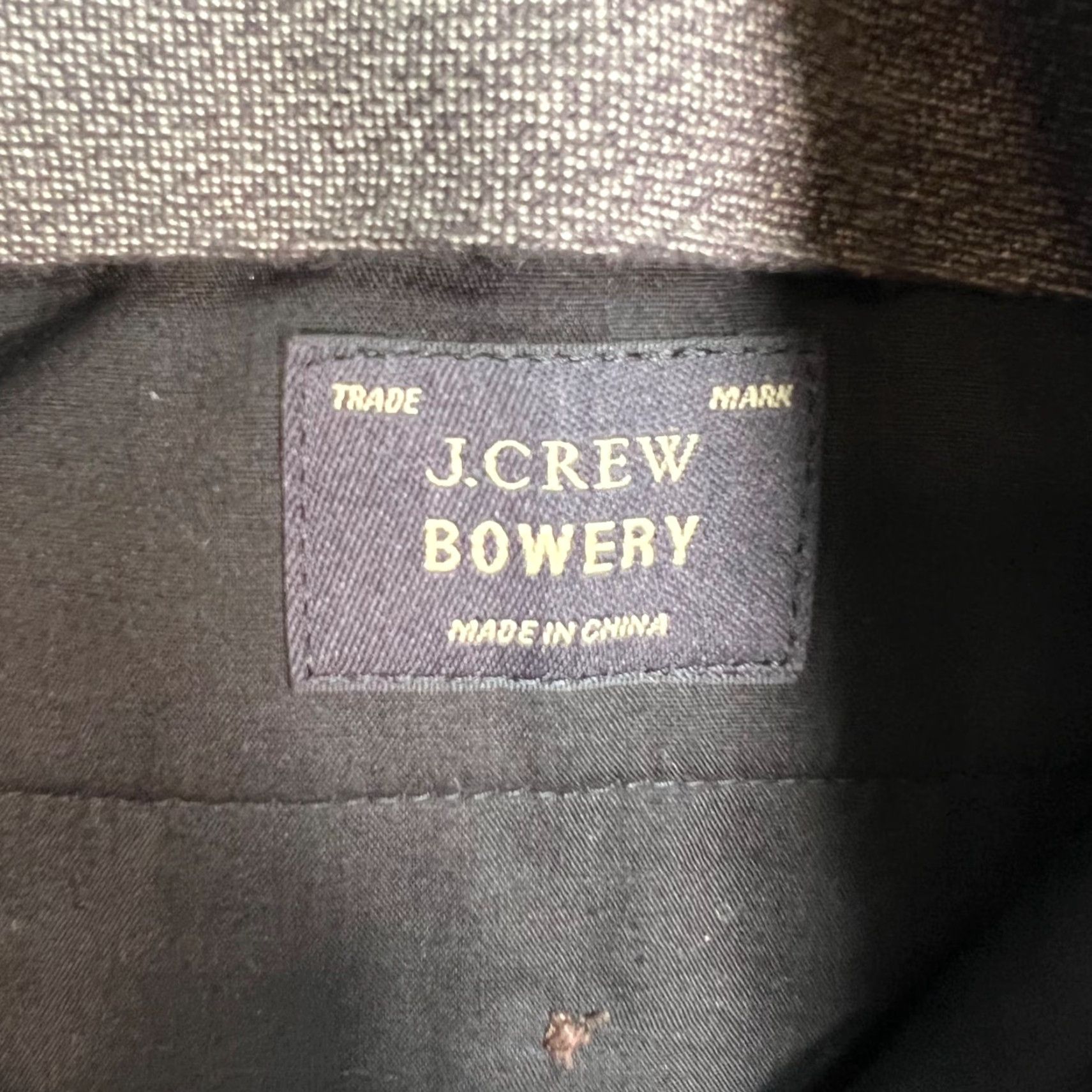 J.Crew J. Crew Pants Bowery Slim Fit Wool Dress Navy Blue 29 x 32 Mens Size US 29 - 3 Thumbnail