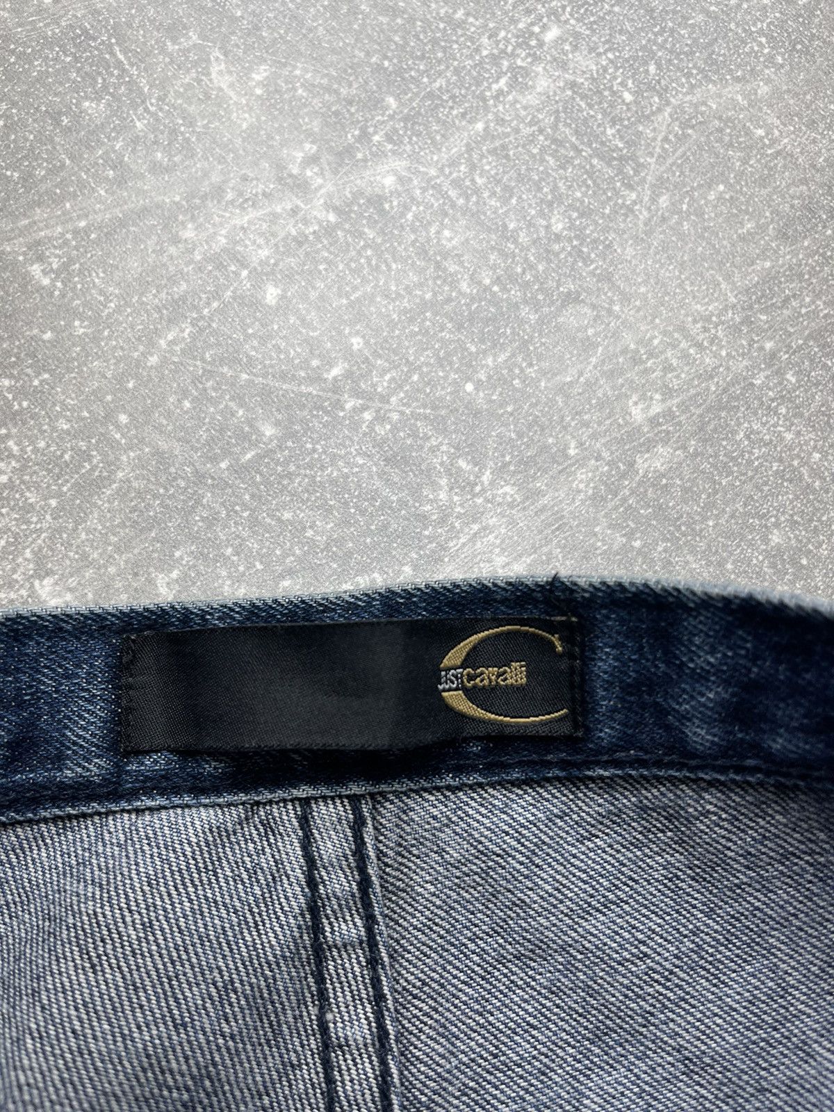 Just Cavalli × Roberto Cavalli Just Cavalli Roberto Cavalli Butterfly Pattern Flared Jeans Size 26" / US 2 / IT 38 - 10 Thumbnail