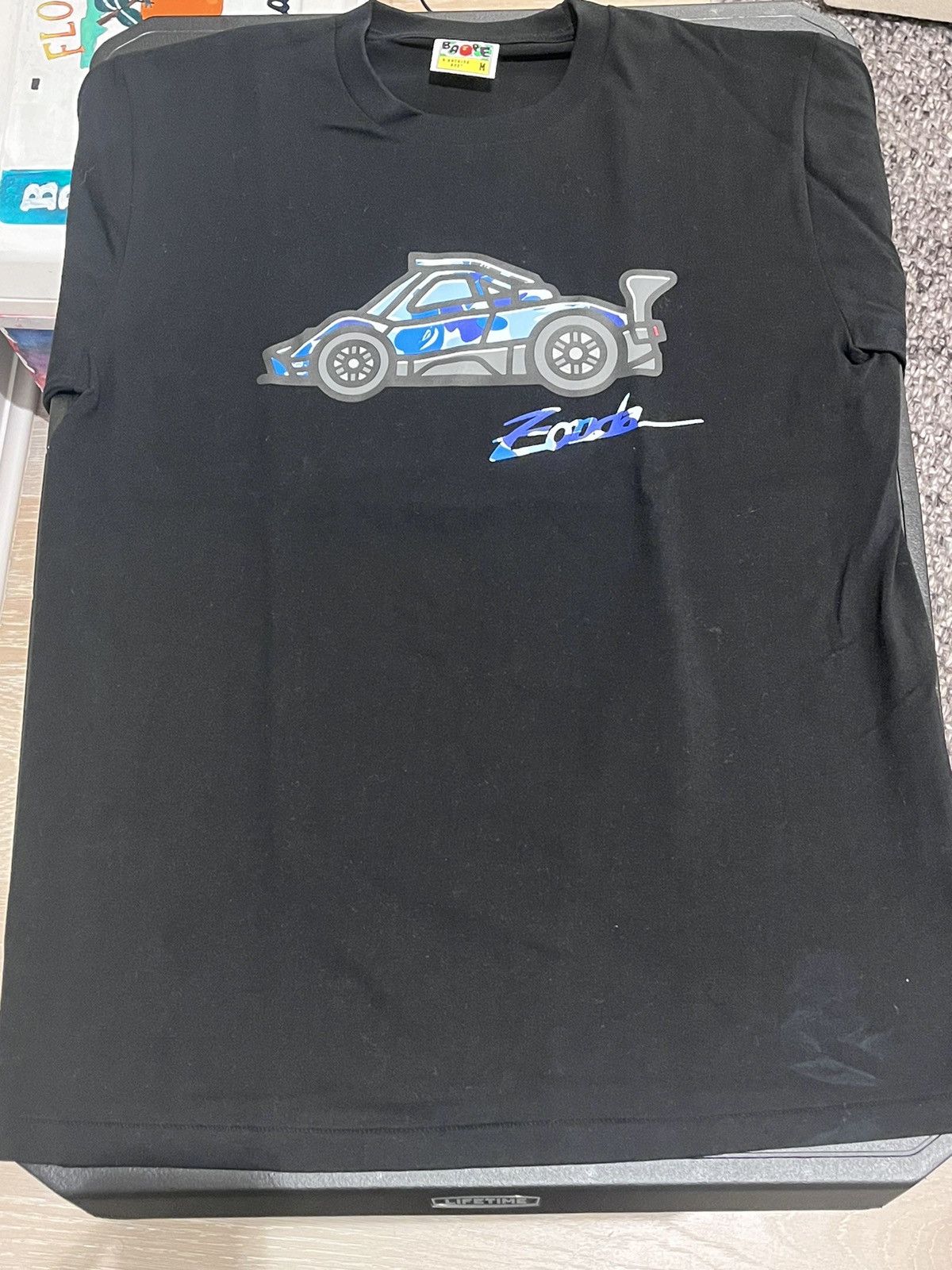 Bape Bape X Pagani 20th Anniversary Graphic Tee Size US M / EU 48-50 / 2 - 1 Thumbnail