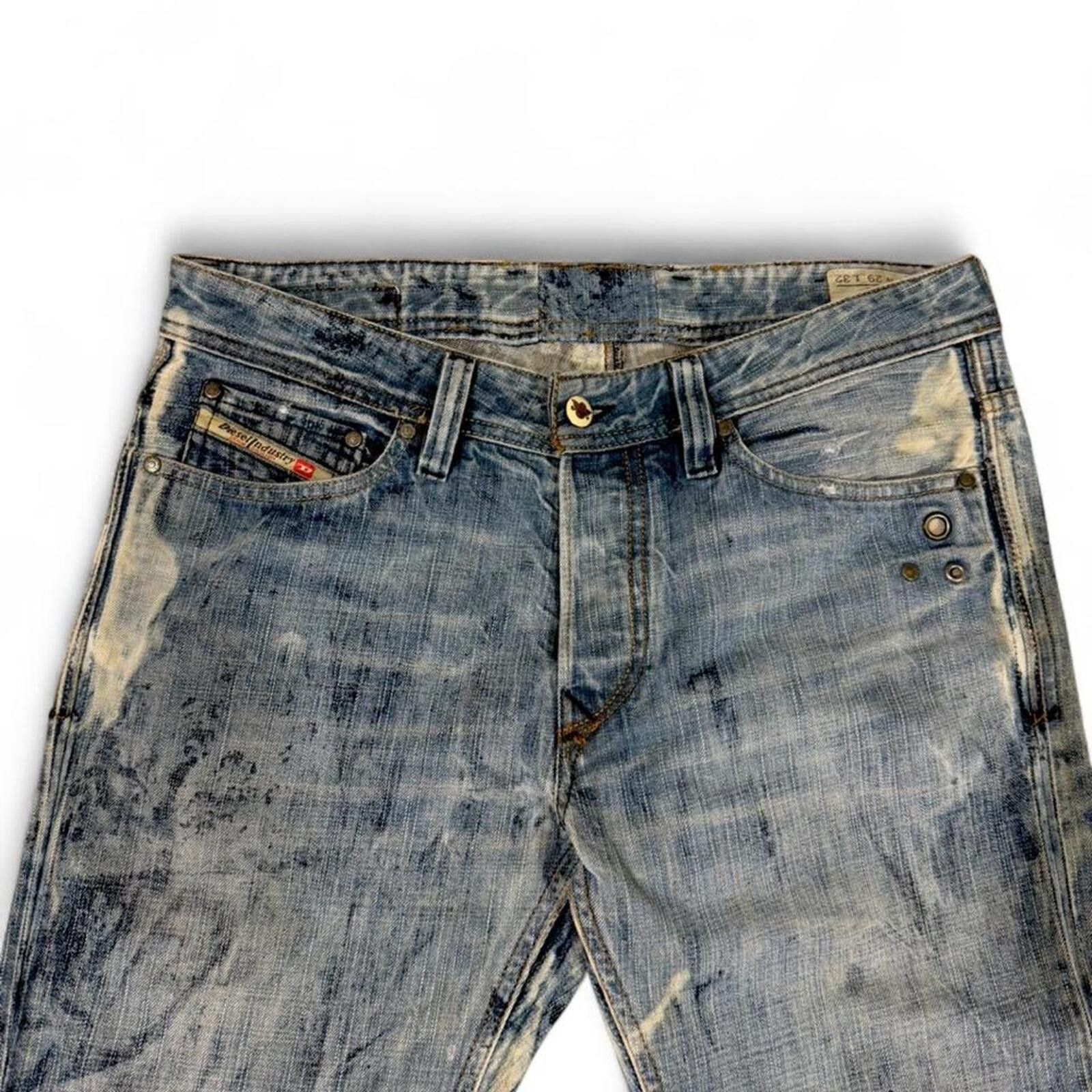 Diesel Diesel Viker vintage style stud detailing denim jeans Size 32" / US 10 / IT 46 - 7 Thumbnail