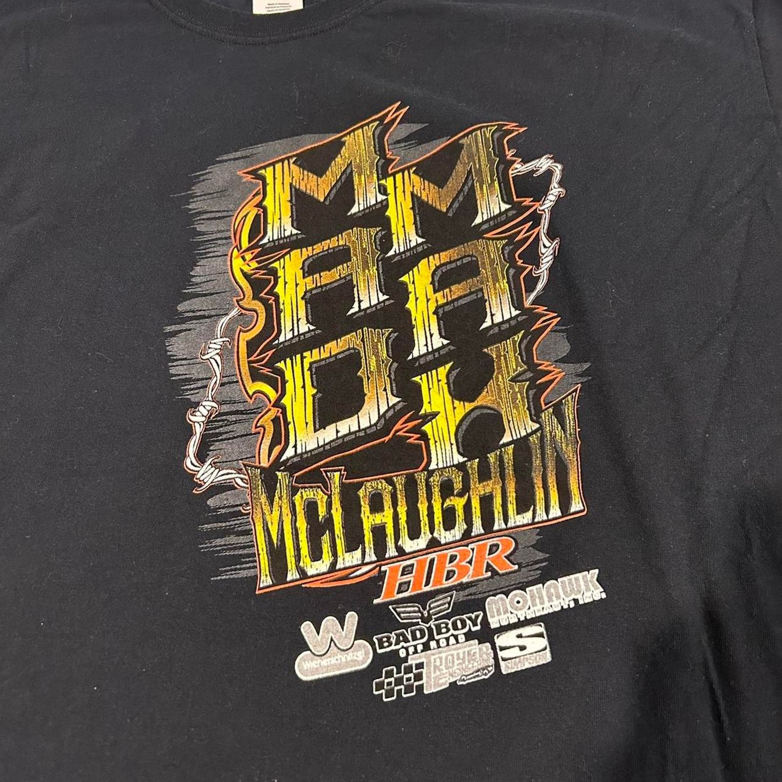 NASCAR Y2k 2000s Nascar Mad Max Mclaughlin Crewneck Shirt Men 3XL Size US XXL / EU 58 / 5 - 4 Thumbnail