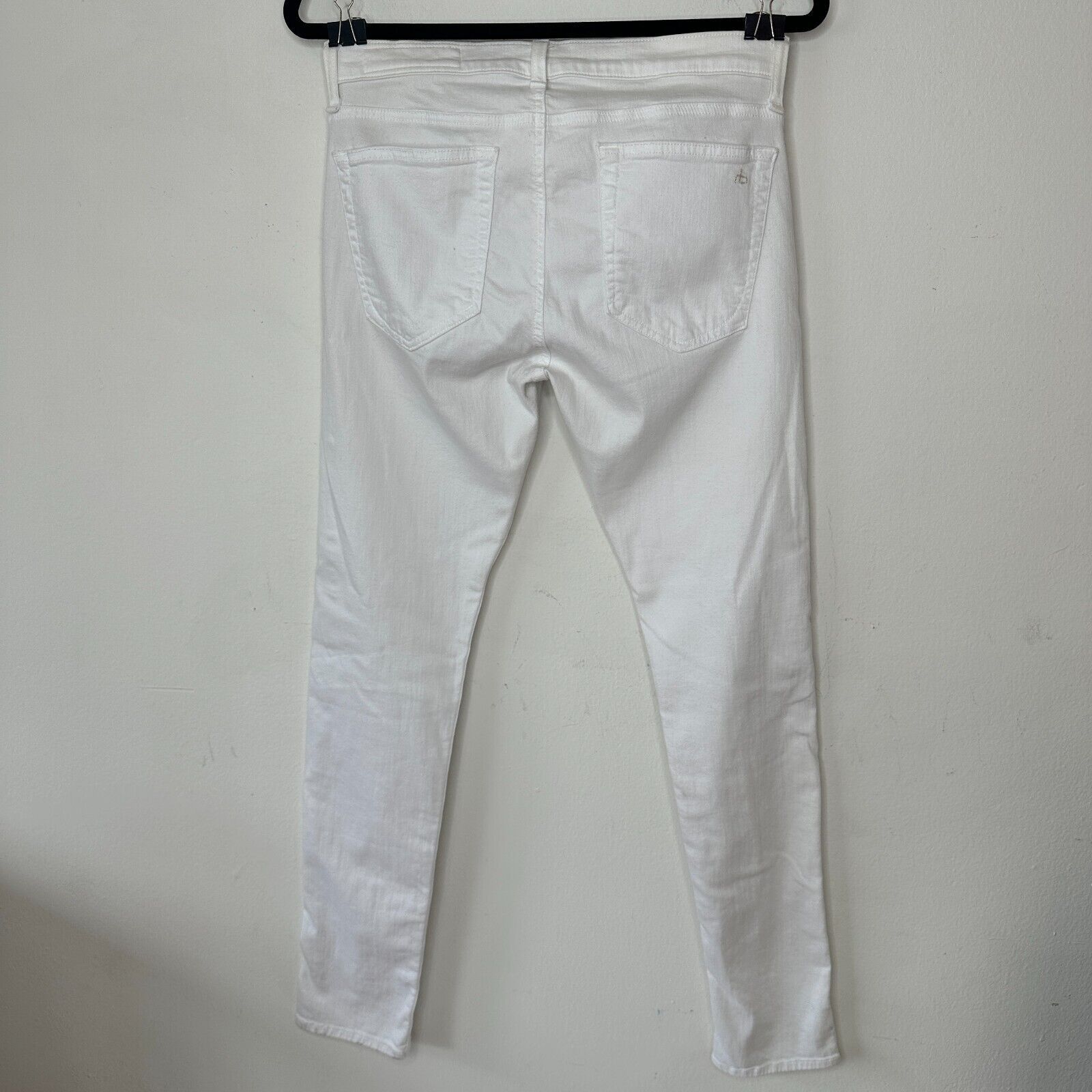 Rag & Bone rag & bone White Brigade DRE Distressed Skinny Jean Denim 28 Size 28" / US 6 / IT 42 - 3 Thumbnail