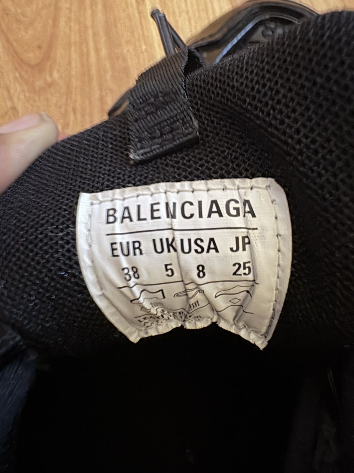 Balenciaga Track laminated-panels sneakers Size US 5.5 / EU 38 - 7 Thumbnail