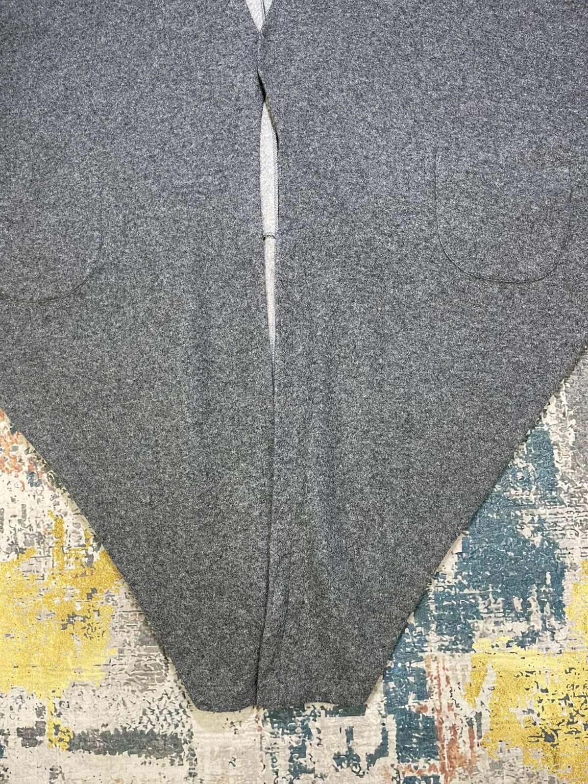 Limi Feu Limi Feu Open Front Wool Poncho Cape Cardigan Size S / US 4 / IT 40 - 4 Thumbnail