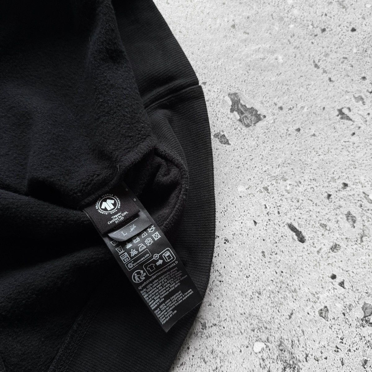 Allsaints AllSaints Mens Black Crew Neck Sweatshirt Small Logo Jumper Size US L / EU 52-54 / 3 - 5 Thumbnail
