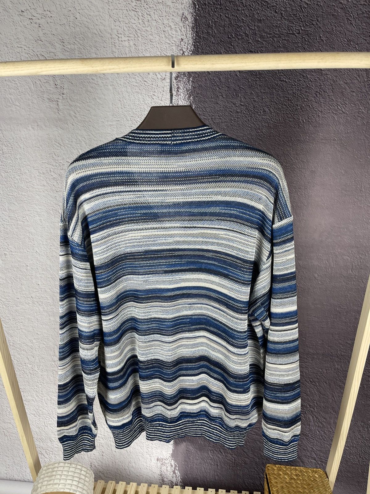Missoni Missoni Sport cotton linen multicoloured cardigan sweater Size US XL / EU 56 / 4 - 13 Thumbnail
