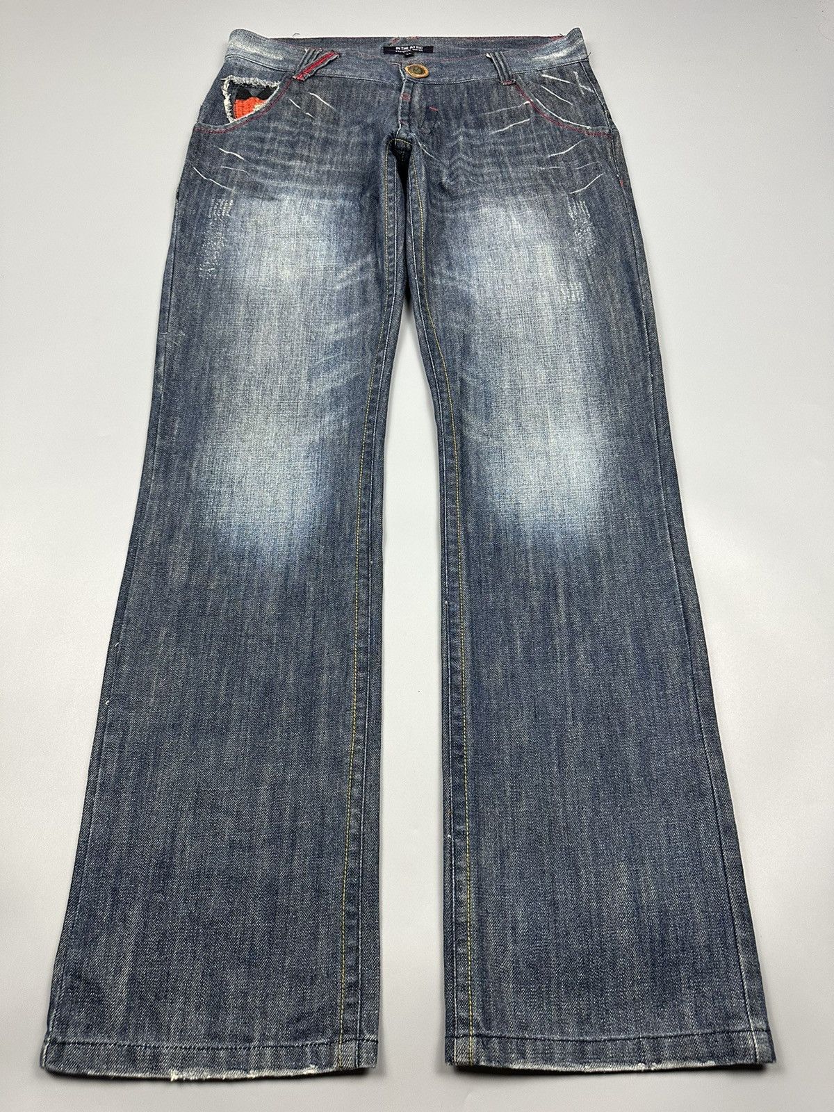In The Attic Vintage In The Attic Embroidered Denim Size US 34 / EU 50 - 3 Thumbnail