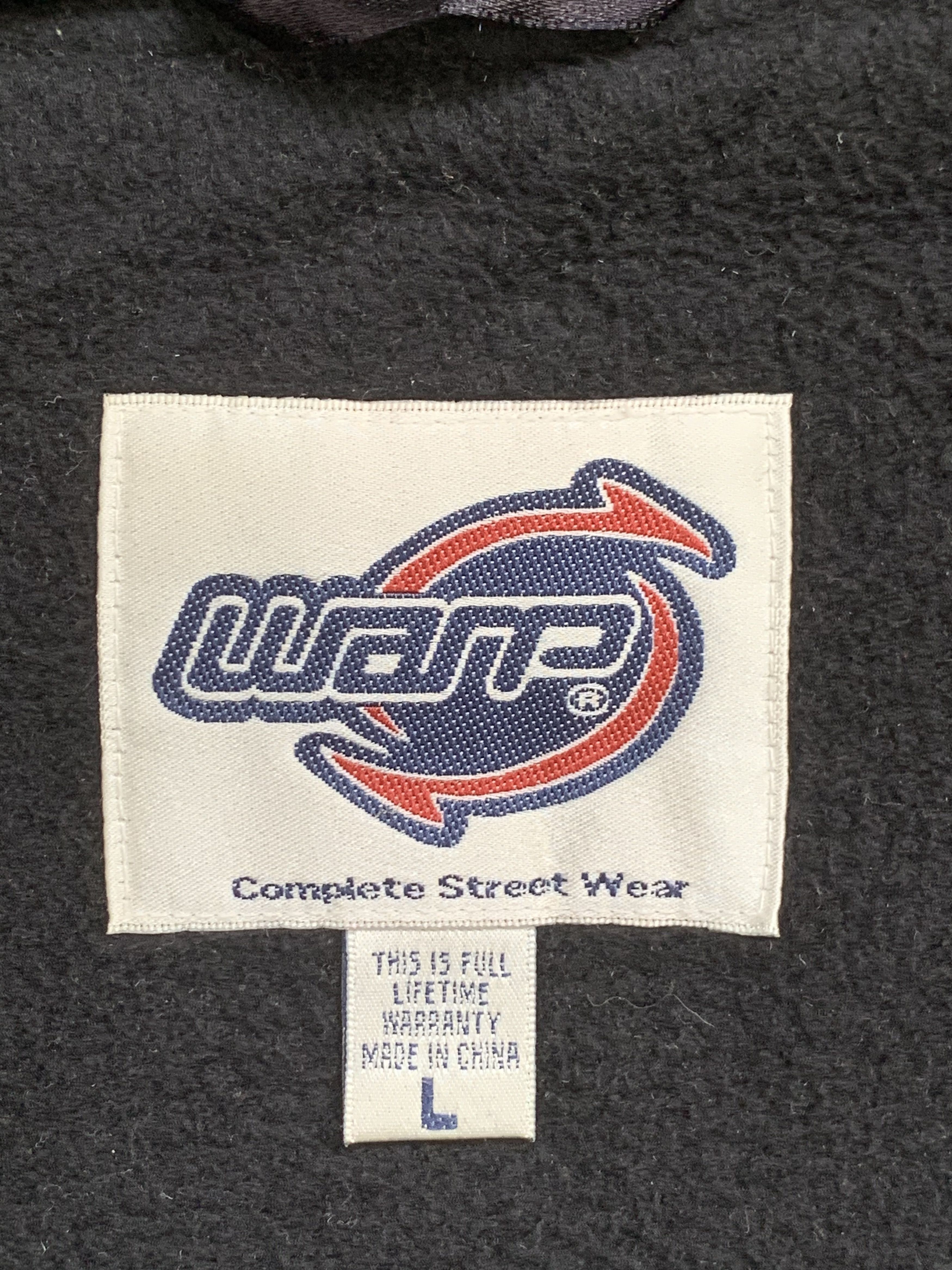 Japanese Brand Rare Design Vintage Warp Complete Streetwear Fleece Jackets Size US L / EU 52-54 / 3 - 4 Thumbnail