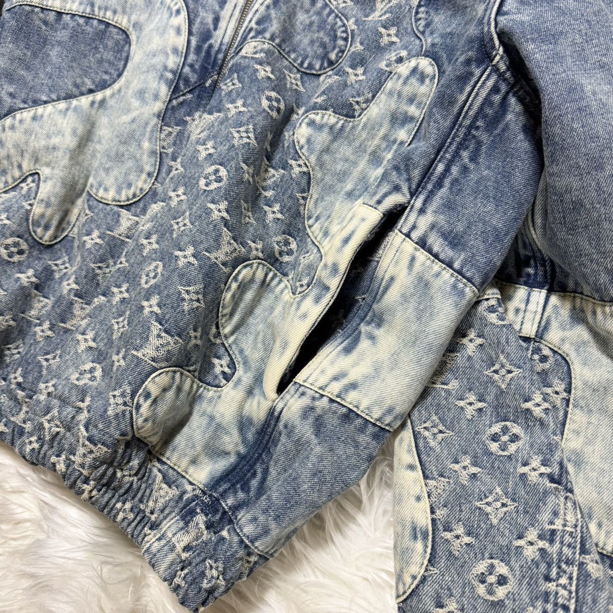 Louis Vuitton 22SS Louis Vuitton x NIGO Monogram Denim Jacket Size US S / EU 44-46 / 1 - 13 Thumbnail