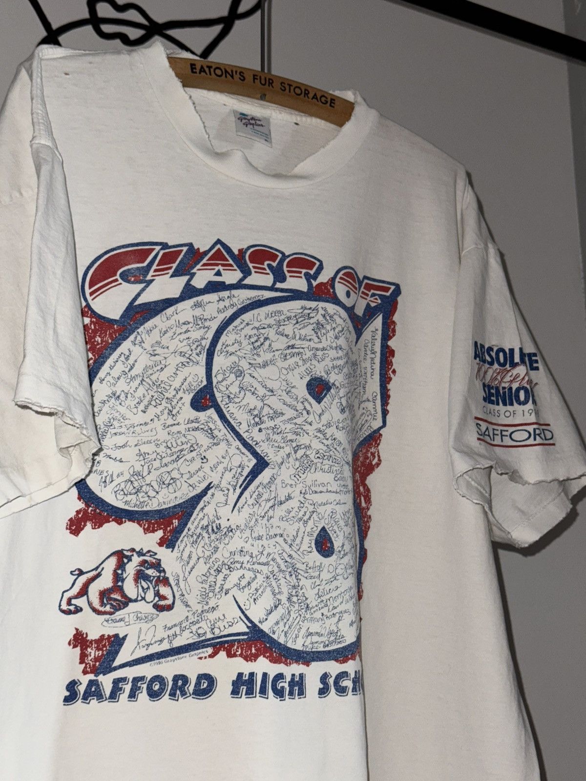 Vintage Vintage 90s 1998 Seniors We’re the ones your Mother Warned Size US XL / EU 56 / 4 - 4 Thumbnail