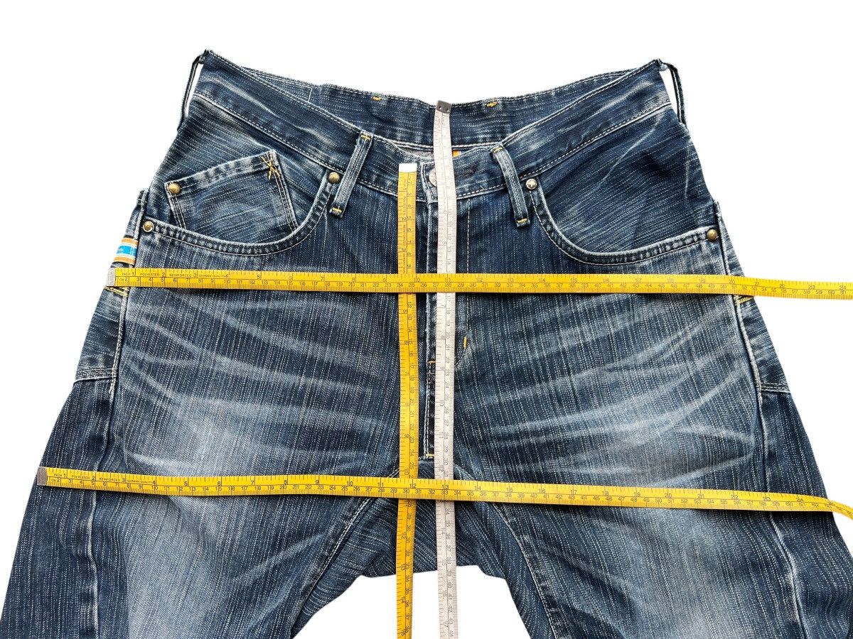Edwin Vintage Edwin Function Buckle Back Baggy Denim Jeans 33x31 Size US 33 - 13 Thumbnail