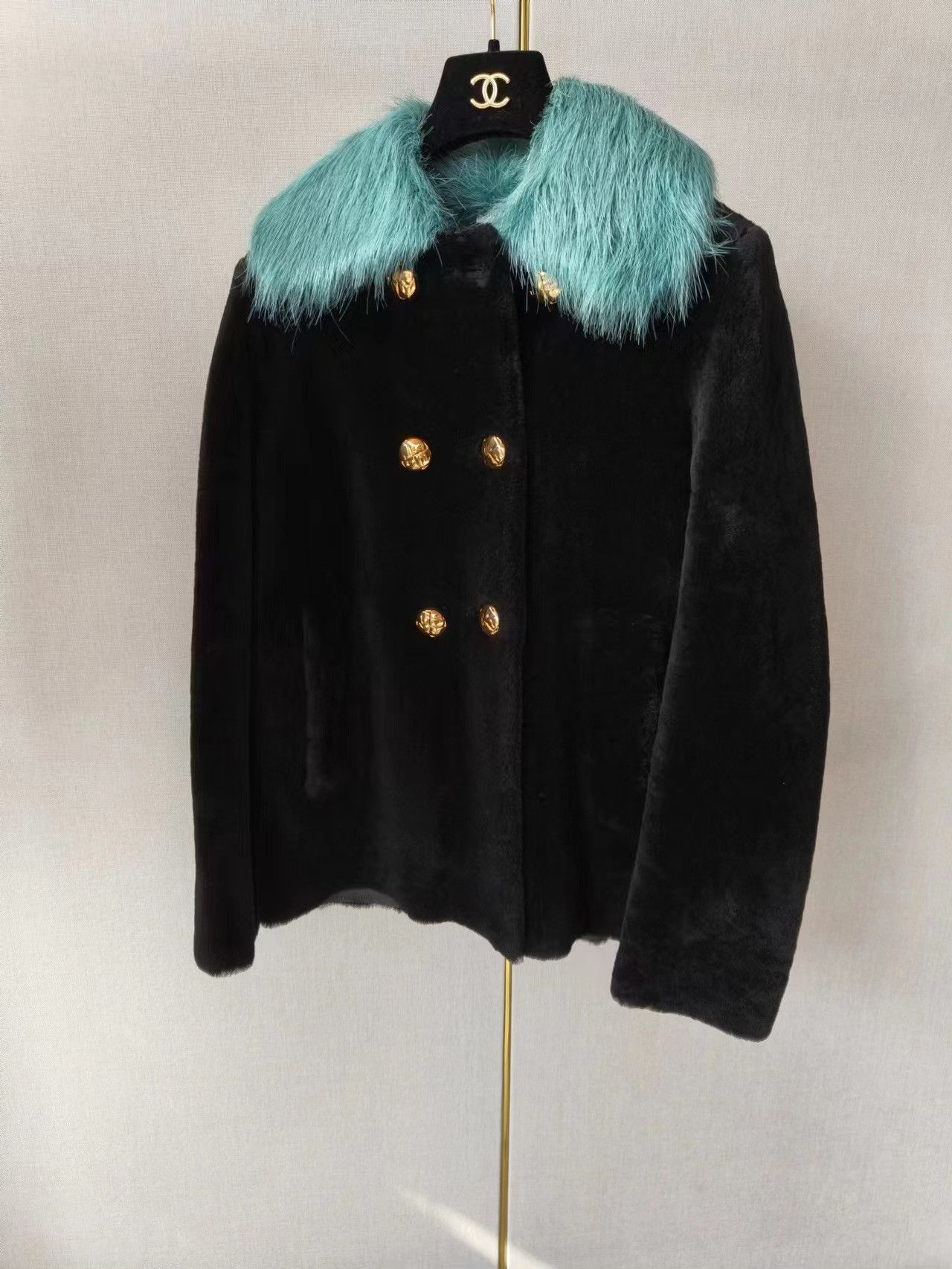 Miu Miu Miu Miu Fur & Leather Coat Size M / US 6-8 / IT 42-44 - 1 Thumbnail