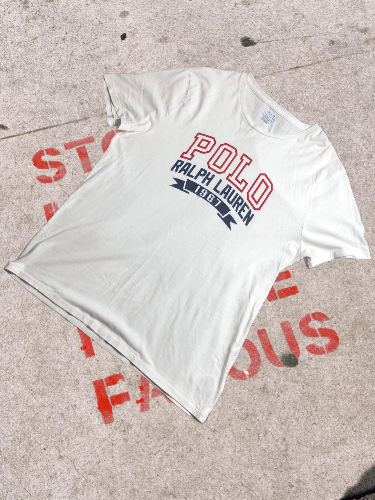 Polo Ralph Lauren × Ralph Lauren × Vintage Vintage Polo Ralph Lauren Sao Paolo Brazil Chief Keef Shirt Size US XL / EU 56 / 4 - 1 Thumbnail