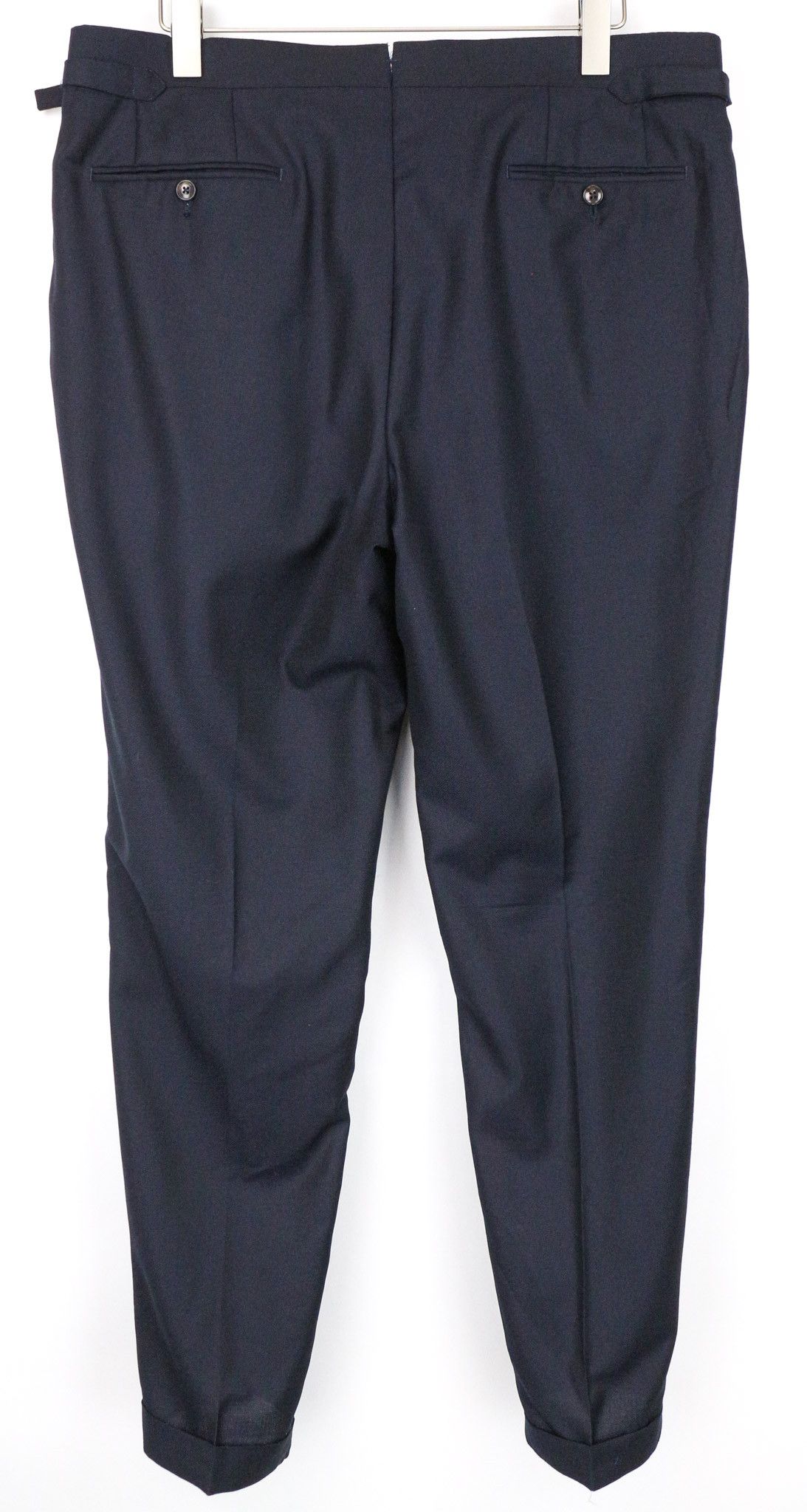 Suitsupply WASHINGTON UK46R Wool Super130s Blue Suit 73888 Size 46R - 8 Thumbnail