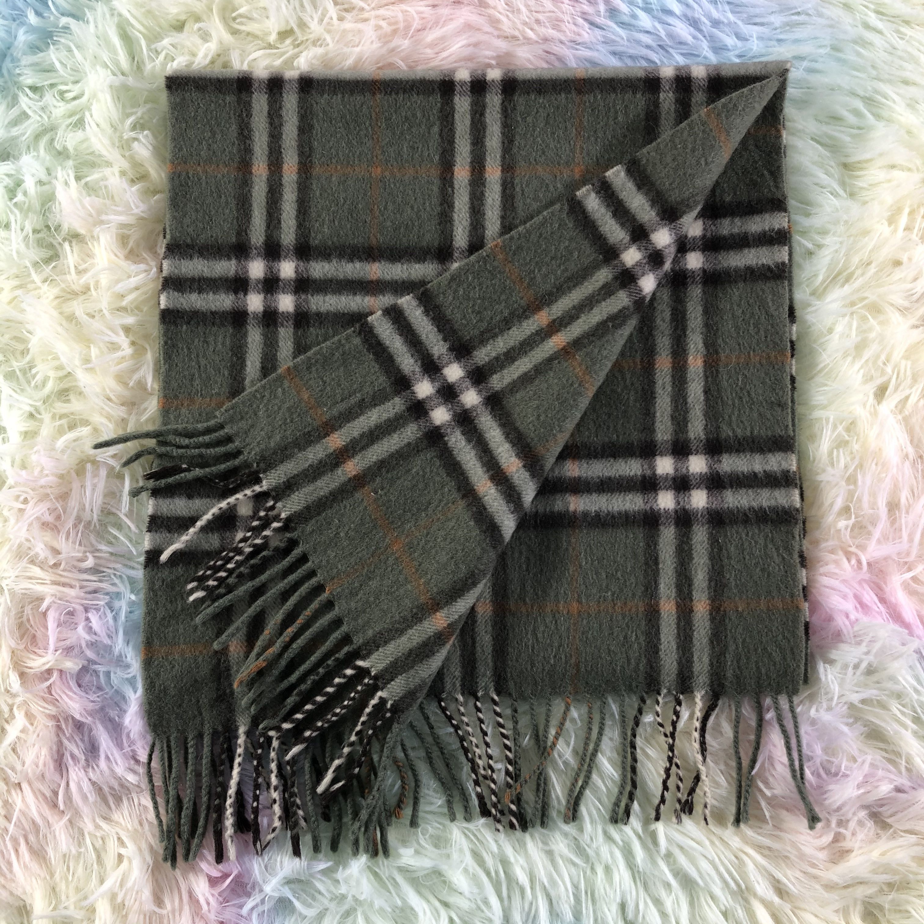 Burberry × Vintage Burberry Scarf / Muffler / Neckwear - KM192 Size ONE SIZE - 4 Thumbnail