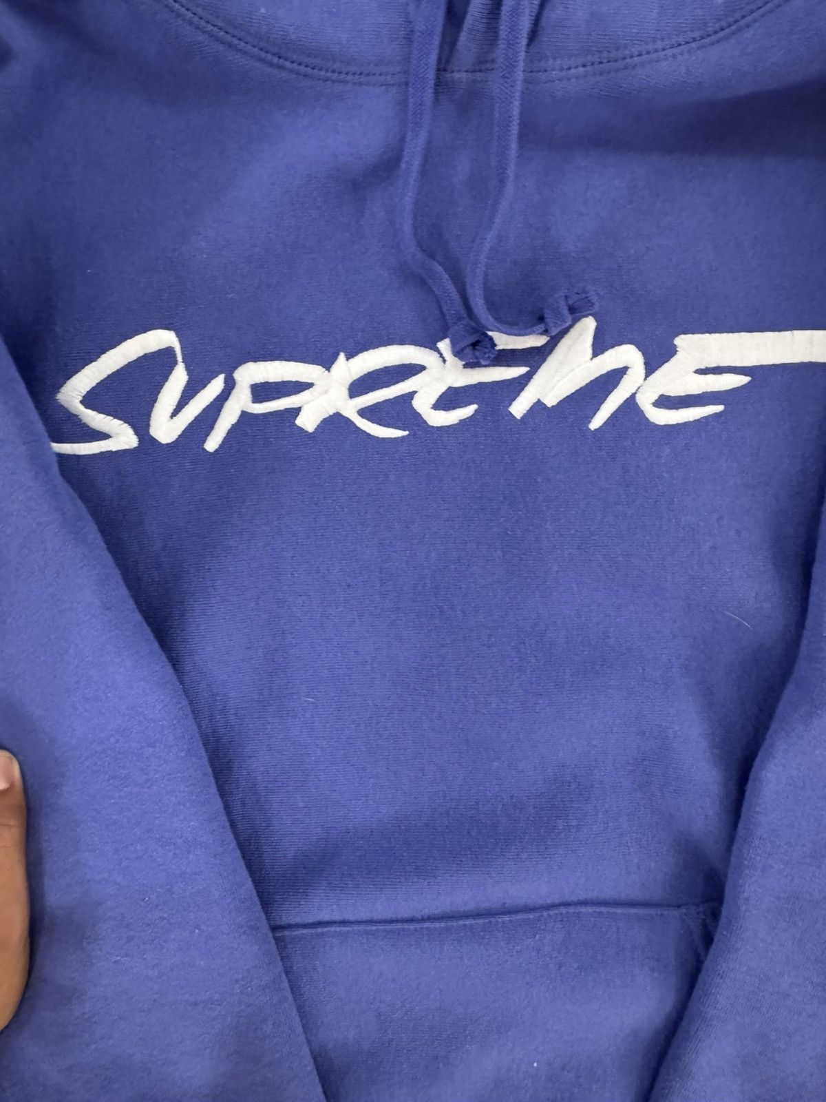Supreme Supreme Futura Hoodie Sweatshirt SS24 Purple size small used Size US S / EU 44-46 / 1 - 4 Thumbnail