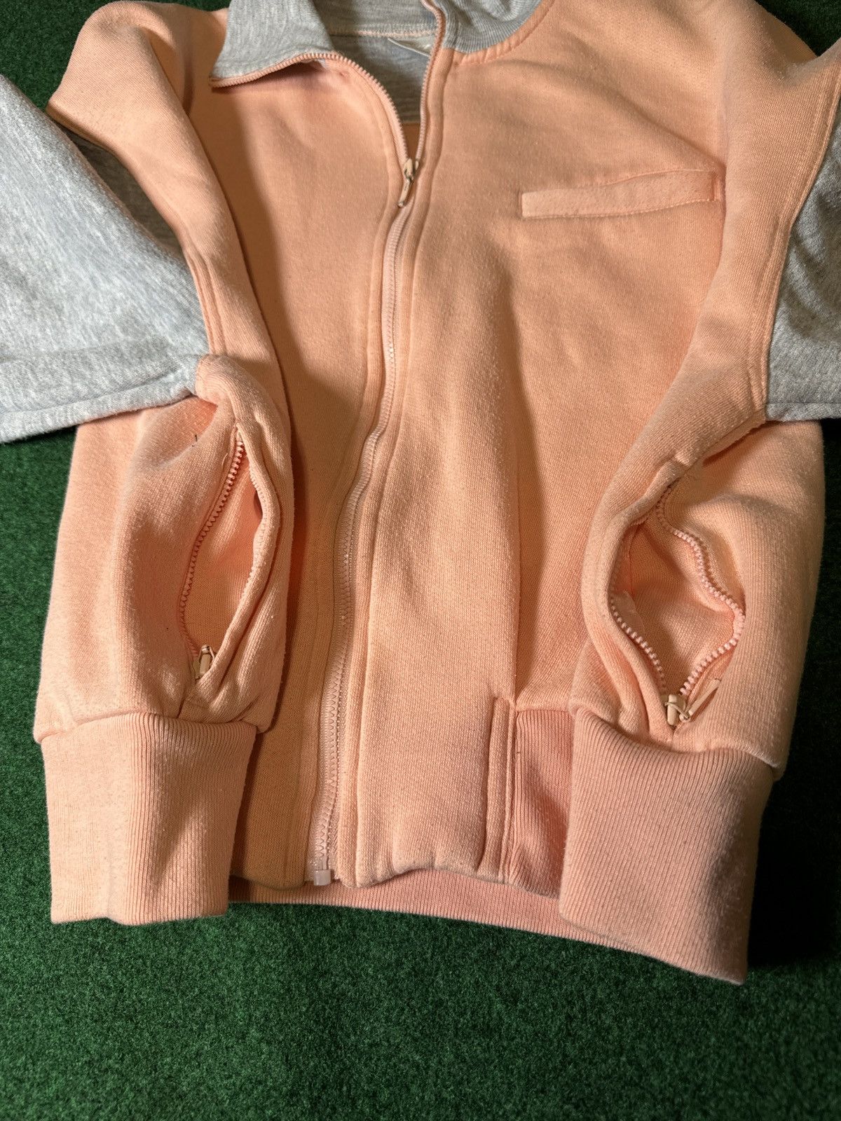 Nike × Vintage Vintage 80s 90s Nike Full Zip Cute Petite Large Sweatshirt Size L / US 10 / IT 46 - 5 Thumbnail
