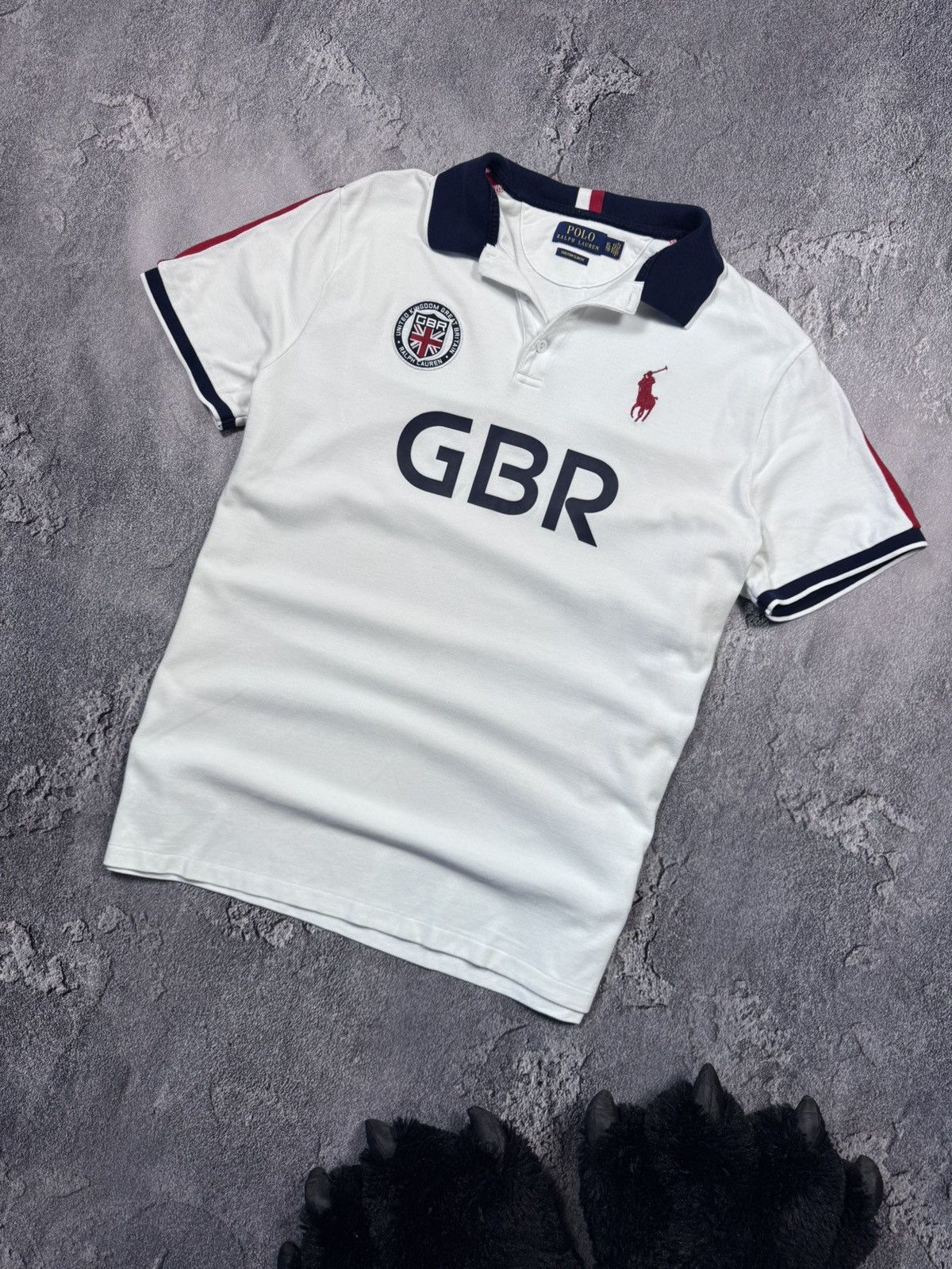 Polo Ralph Lauren Polo Ralph Lauren "GBR" Team Polo Size US XL / EU 56 / 4 - 1 Thumbnail