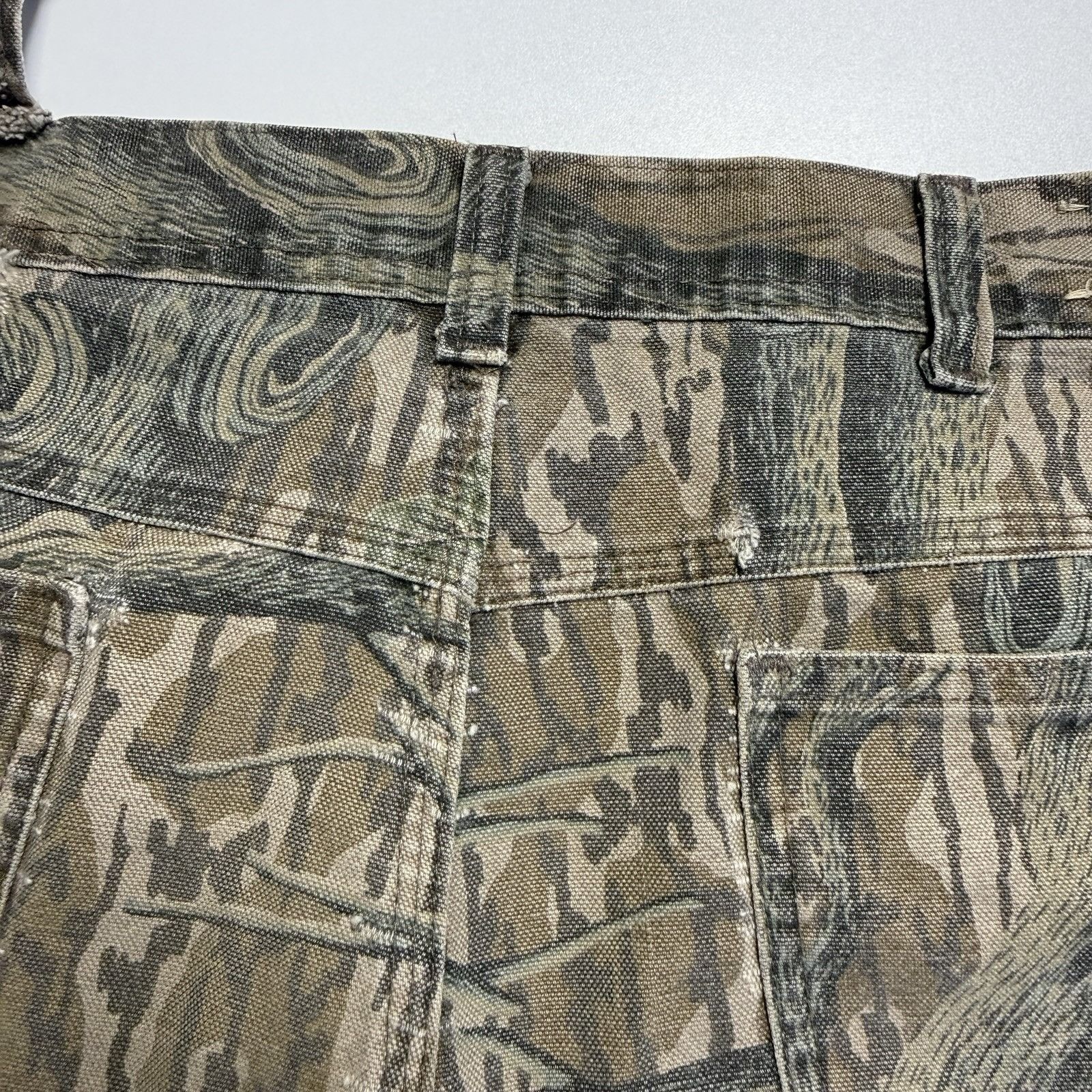 Mossy Oaks Vintage Mossy Oak Camouflage Treestand Pants Mens 33x32 USA Size US 33 - 6 Thumbnail