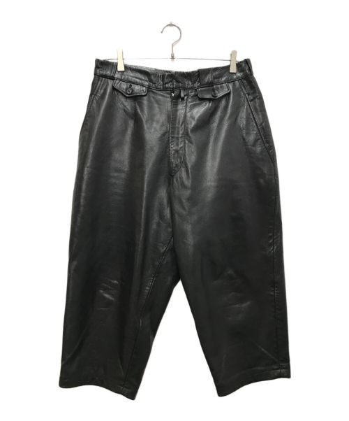 パンツ UNDER COVER 96AW COW LEATHER SHORT PANTS UNDER COVER 96AW COW LEATHER SHORT PANTS Men's New Natural Leather