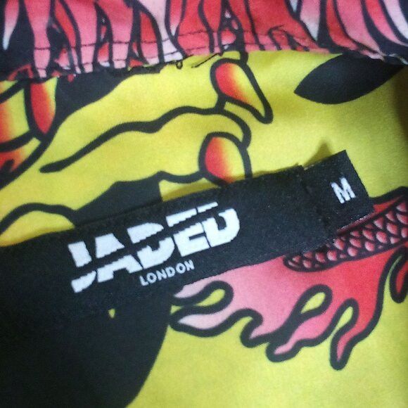 Jaded London Vintage Y2K Jaded London Chinese Dragon Button Shirt AOP Size US M / EU 48-50 / 2 - 3 Thumbnail