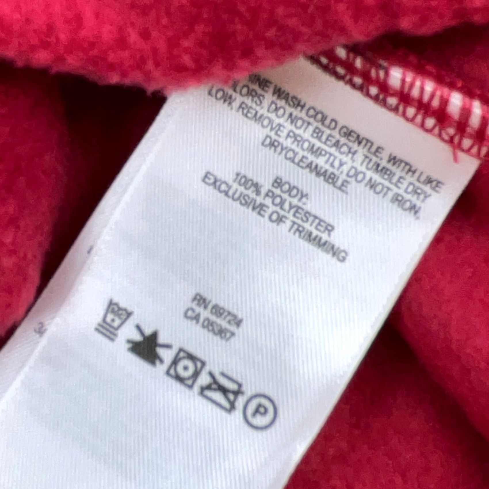 Layer 8 Columbia Vest Women Petite Pink Fleece Full Zip Jacket Layer Sleeveless Short VINTAGE? (but not vintage) Size M / US 6-8 / IT 42-44 - 4 Thumbnail