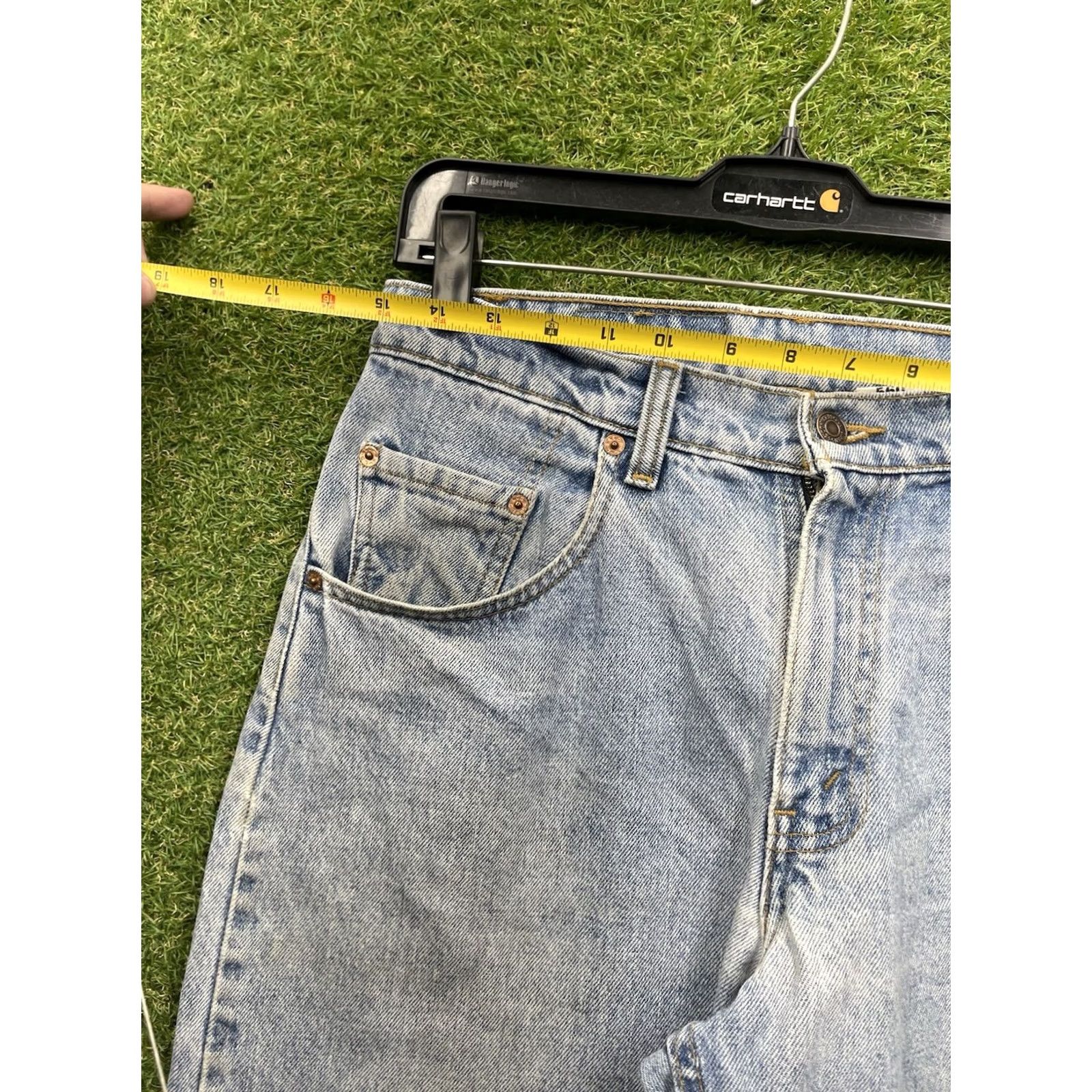 Levi's Levi's 560 Jeans Mens 31X36 Comfort Fit Vintage 90s USA Blue Denim Jeans Pants Regular Waist 31 Size US 31 - 4 Thumbnail