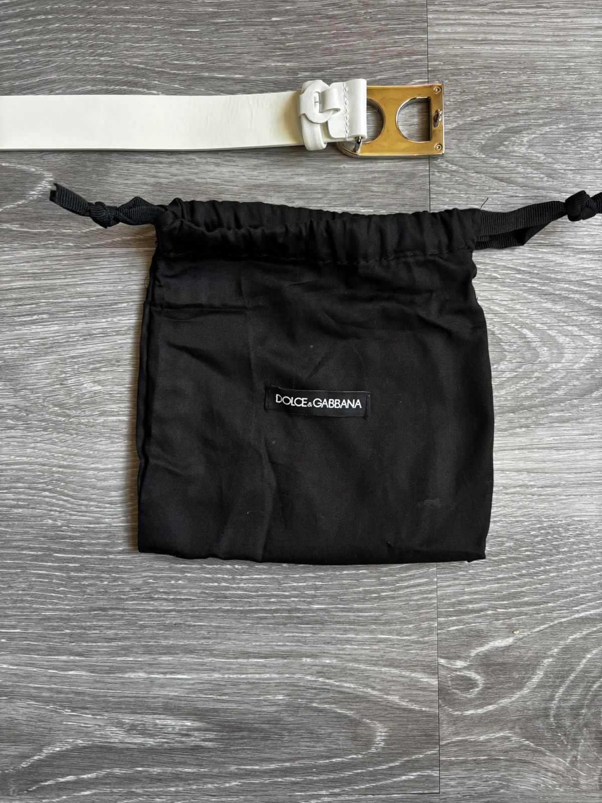 Dolce & Gabbana Dolce & Gabbana White Belt Size 34 - 18 Thumbnail