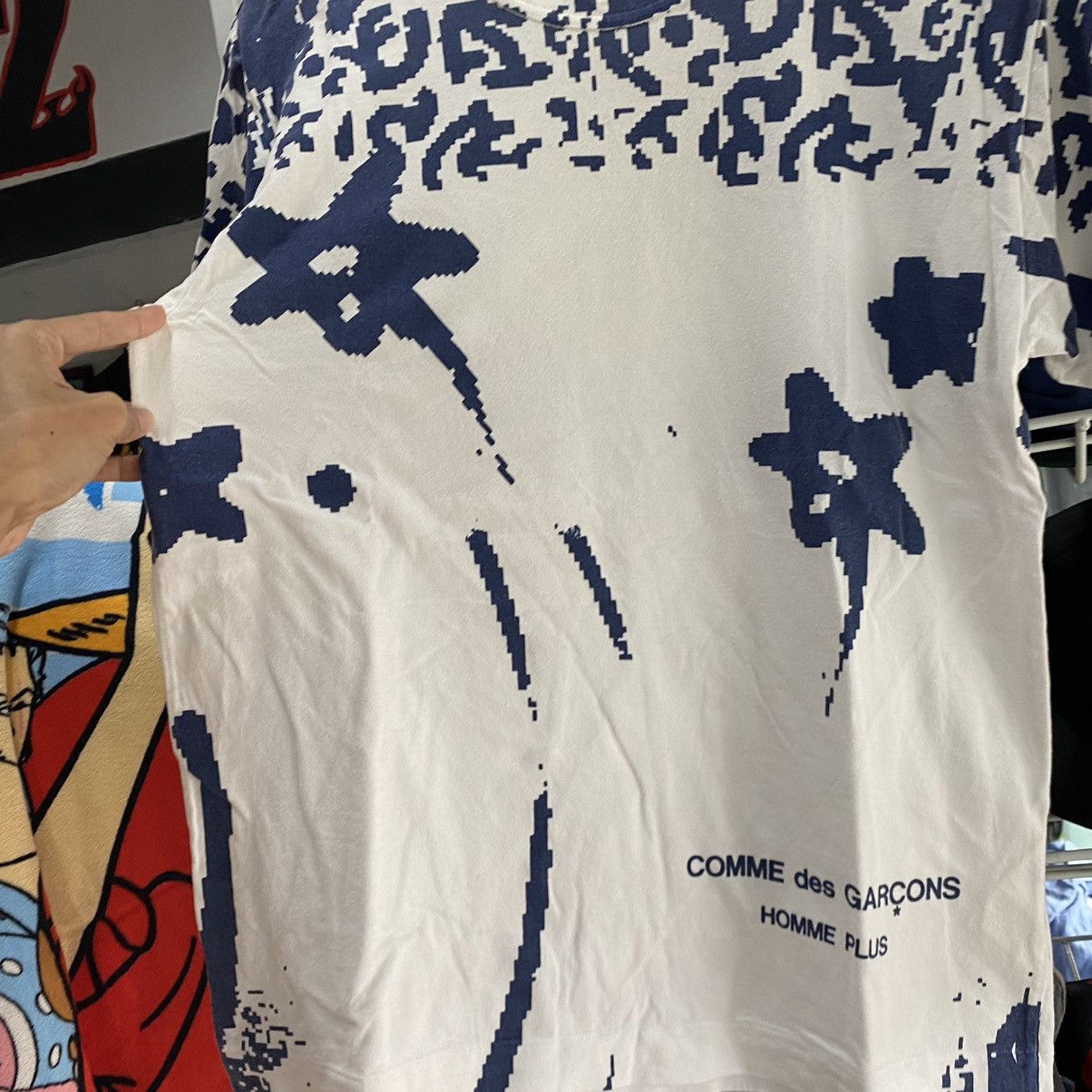 Comme des Garcons Homme Plus Comme Des Garcons Homme Plus AD2003 Face Digital T-shirt Size US M / EU 48-50 / 2 - 5 Thumbnail