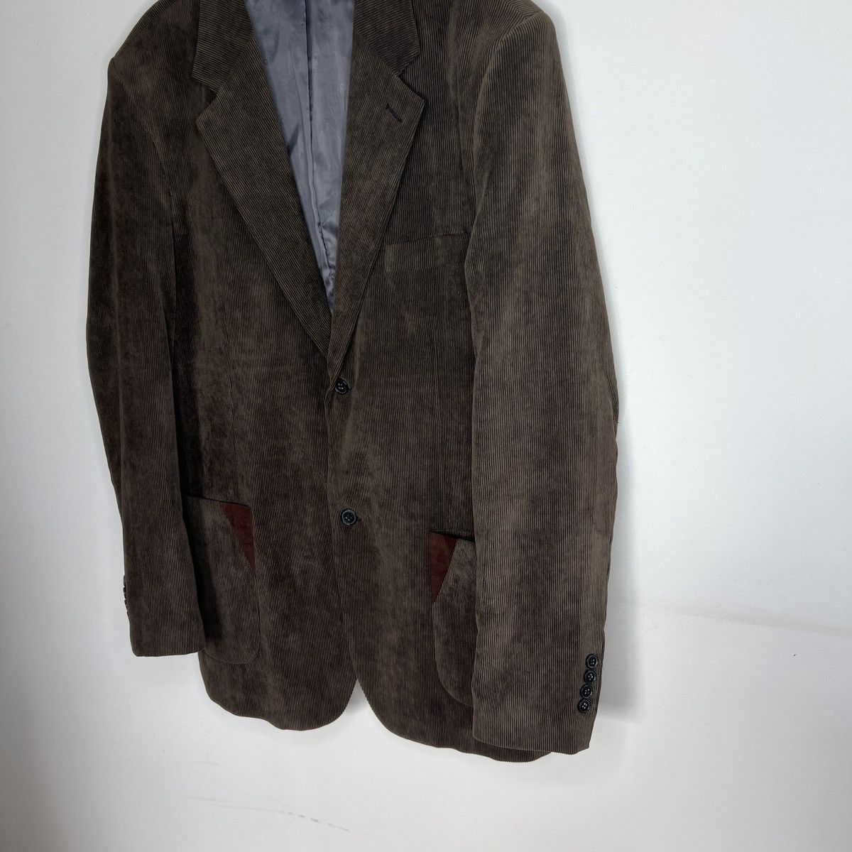 Dolce & Gabbana Dolce & Gabbana Brown vintage sun faded corduroy used blazer Size 46R - 2 Thumbnail