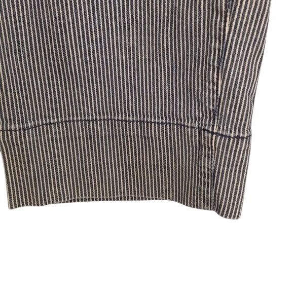 Chicos Chicos Size 1 Medium Capri Jeans Denim Blue White Striped Li Size 32" / US 10 / IT 46 - 5 Thumbnail