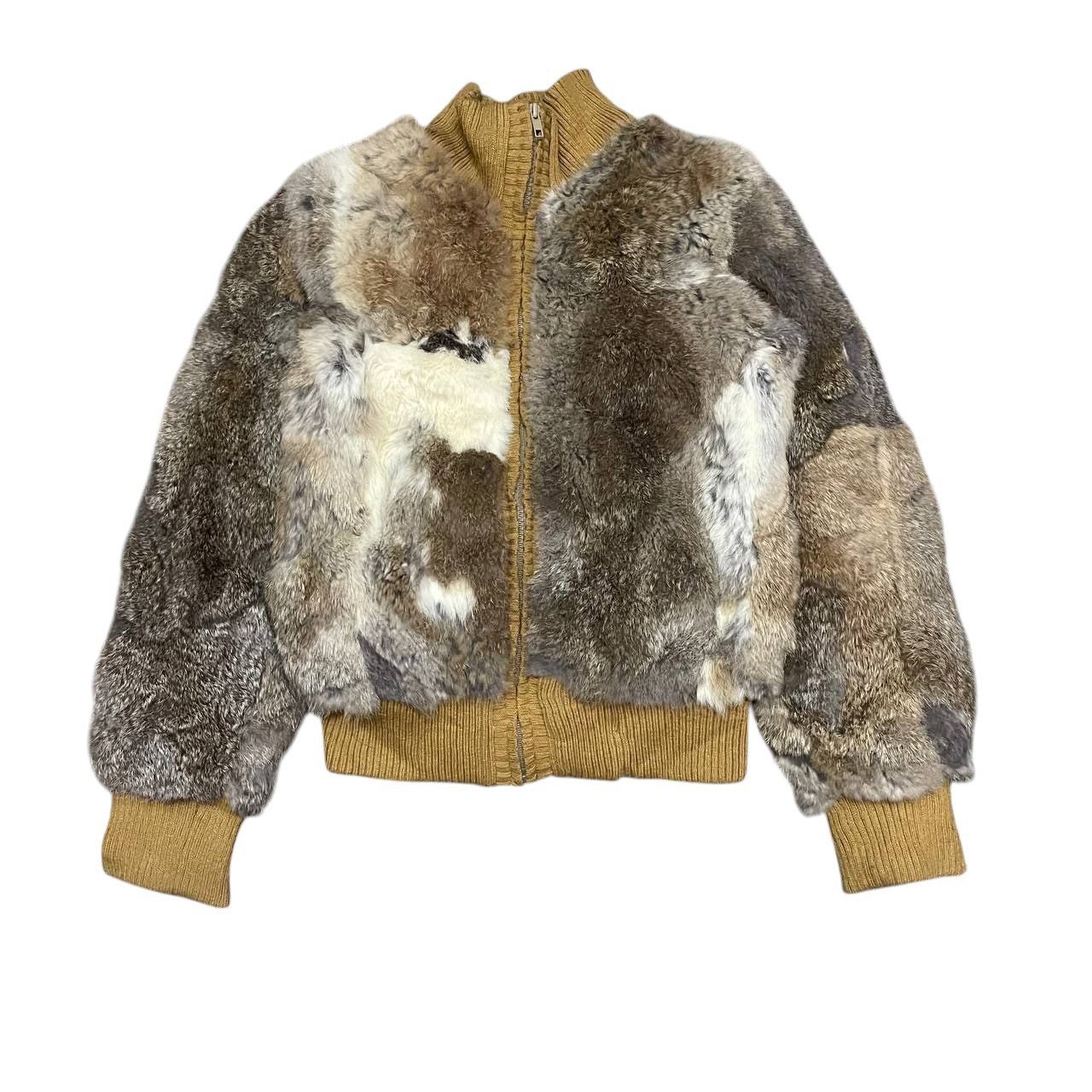Japanese Brand Vintage Pret Pul Mermaid Rabbit Fur Bomber Jacket Size S / US 4 / IT 40 - 1 Thumbnail