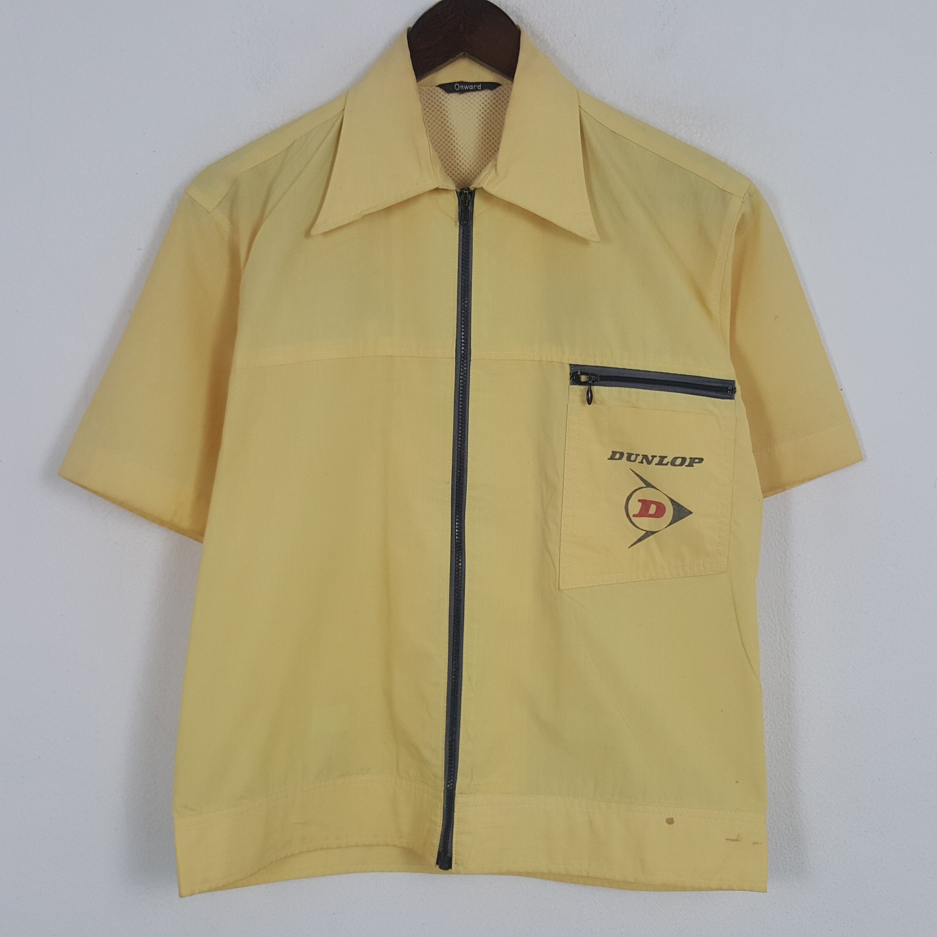 Dunlop × Vintage Vintage Dunlop Worker Uniform Zipper Jacket Size US M / EU 48-50 / 2 - 3 Thumbnail