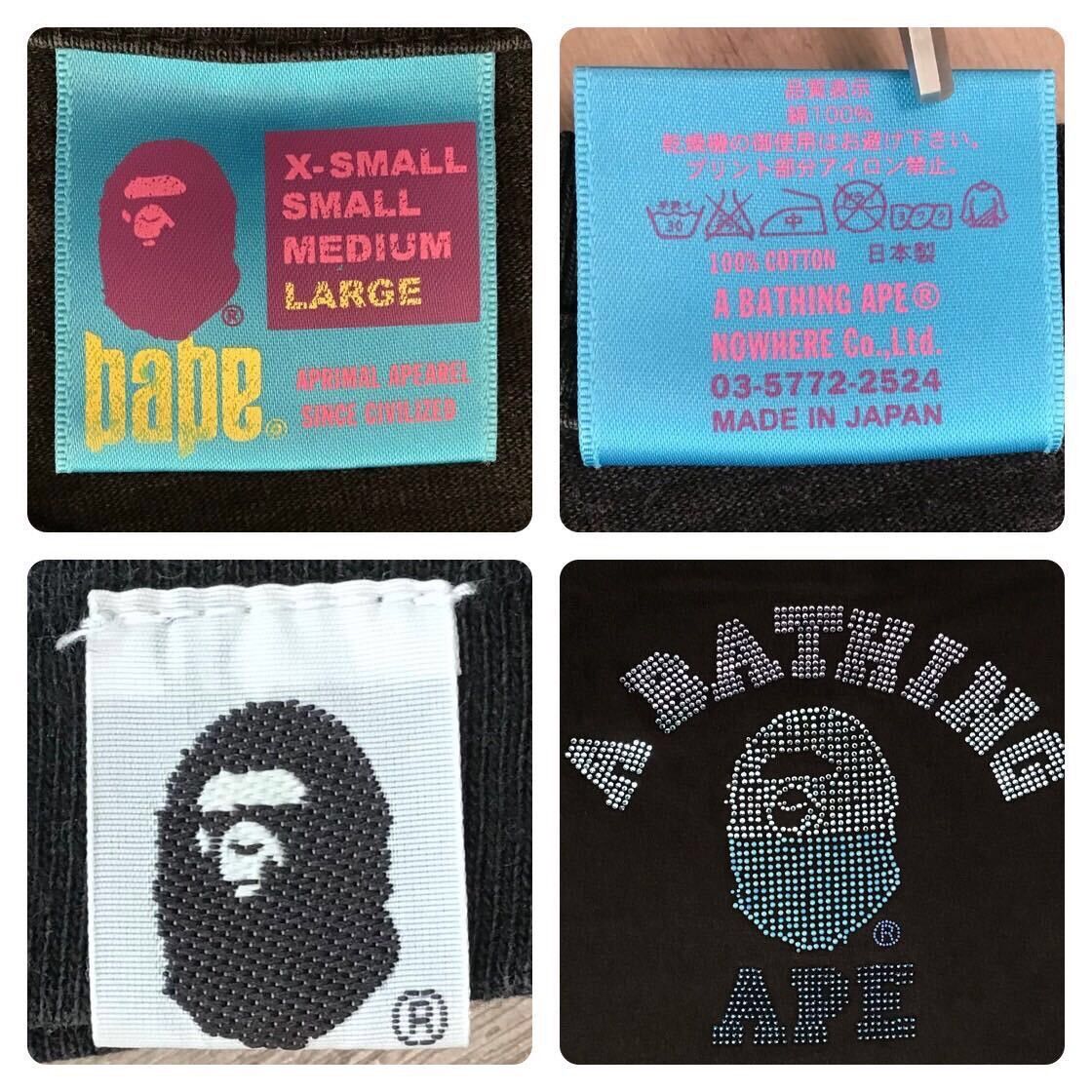 Bape × Nigo × Swarovski BAPE Swarovski College Logo T-shirt a bathing ape NIGO Size US L / EU 52-54 / 3 - 8 Thumbnail