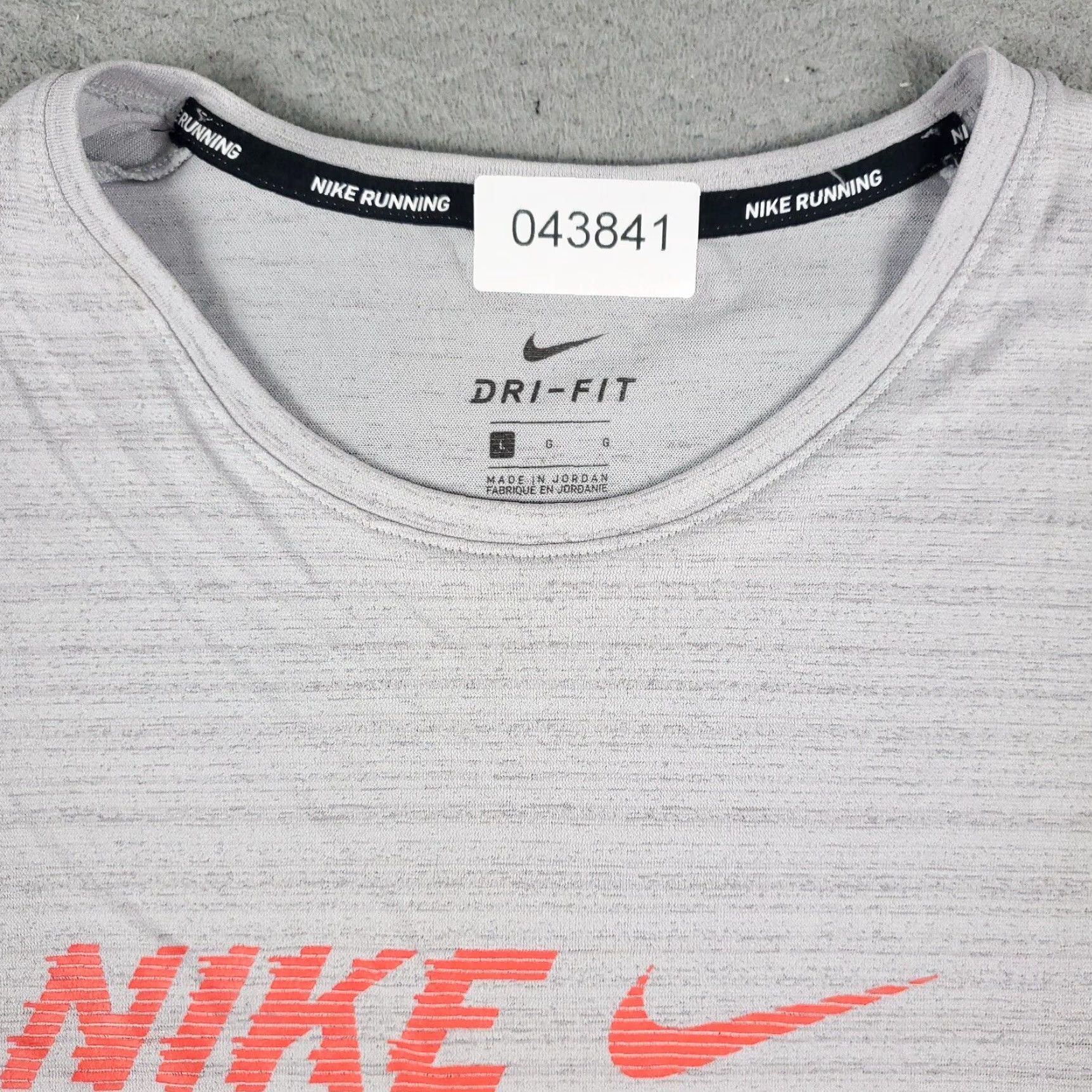 Nike Nike Mens T Shirt Small Gray Nike Dri-Fit Short Sleeve Size US S / EU 44-46 / 1 - 3 Thumbnail