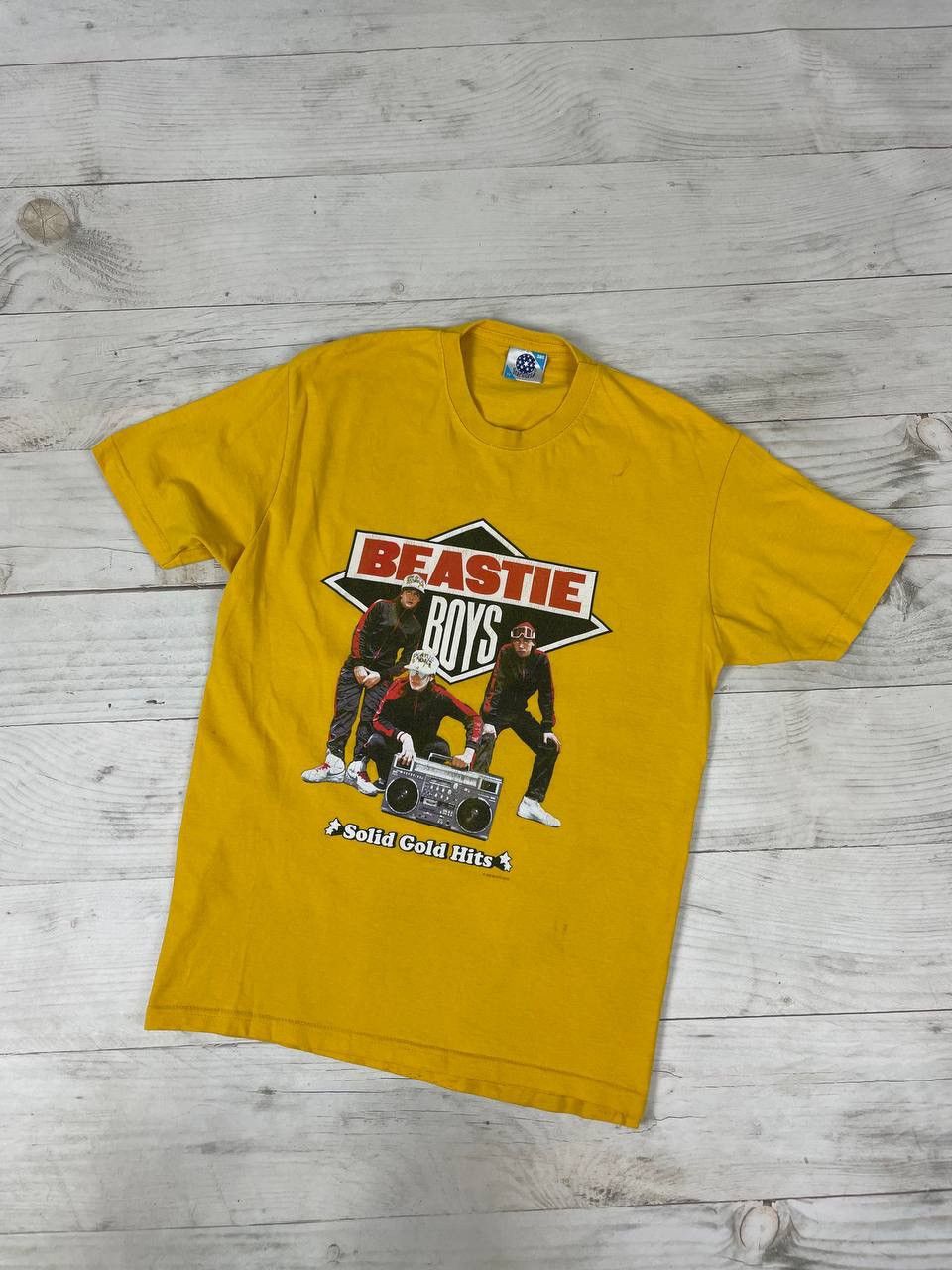 Beastie Boys Solid Gold Hits T Shirt Men's 2xl Gray & Black
