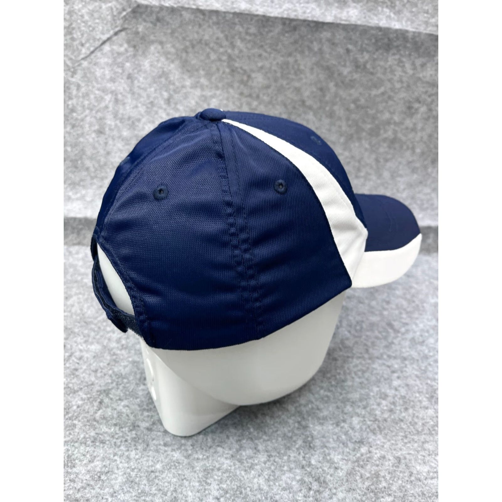 Vintage Sport-Tek Hat Cap Strap Back Adult One Size Blue Nylon Blend RockTop Rocks Baseball Cap Mens Size US M / EU 48-50 / 2 - 7 Thumbnail