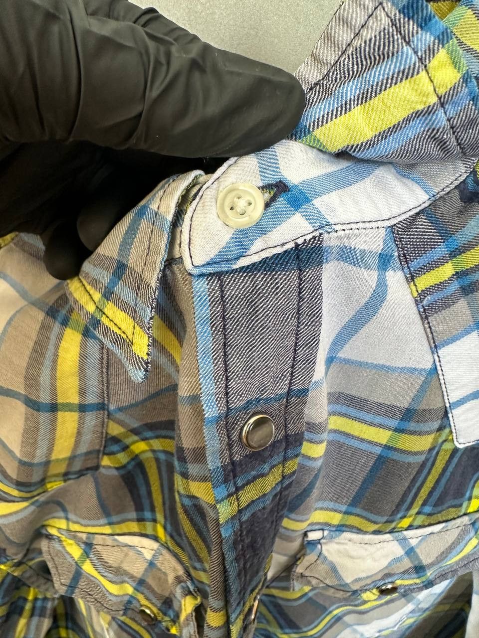 Diesel Diesel Check Shirt 100% Lyocell Button Up Long Sleeve Size US L / EU 52-54 / 3 - 12 Thumbnail